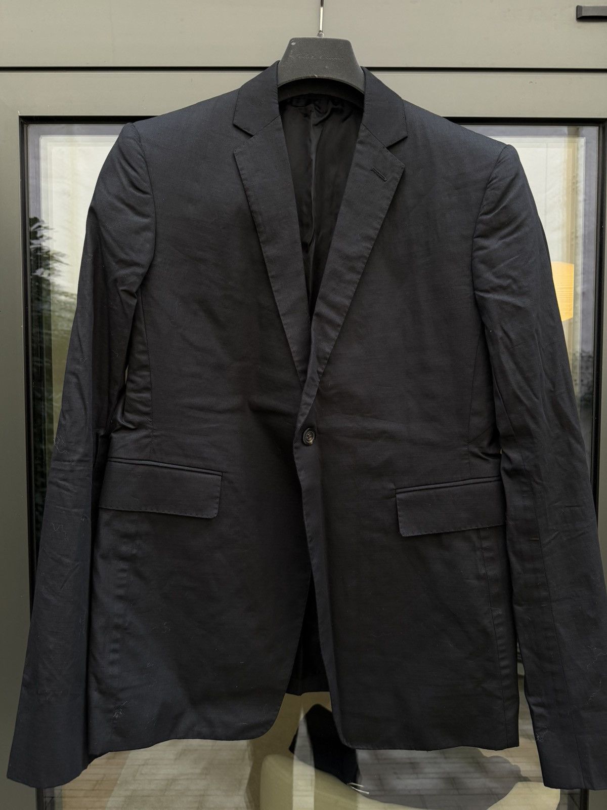 Rick Owens SS19 Babel Ripstop Cotton Blazer Sz52 Size 52R - 1 Thumbnail