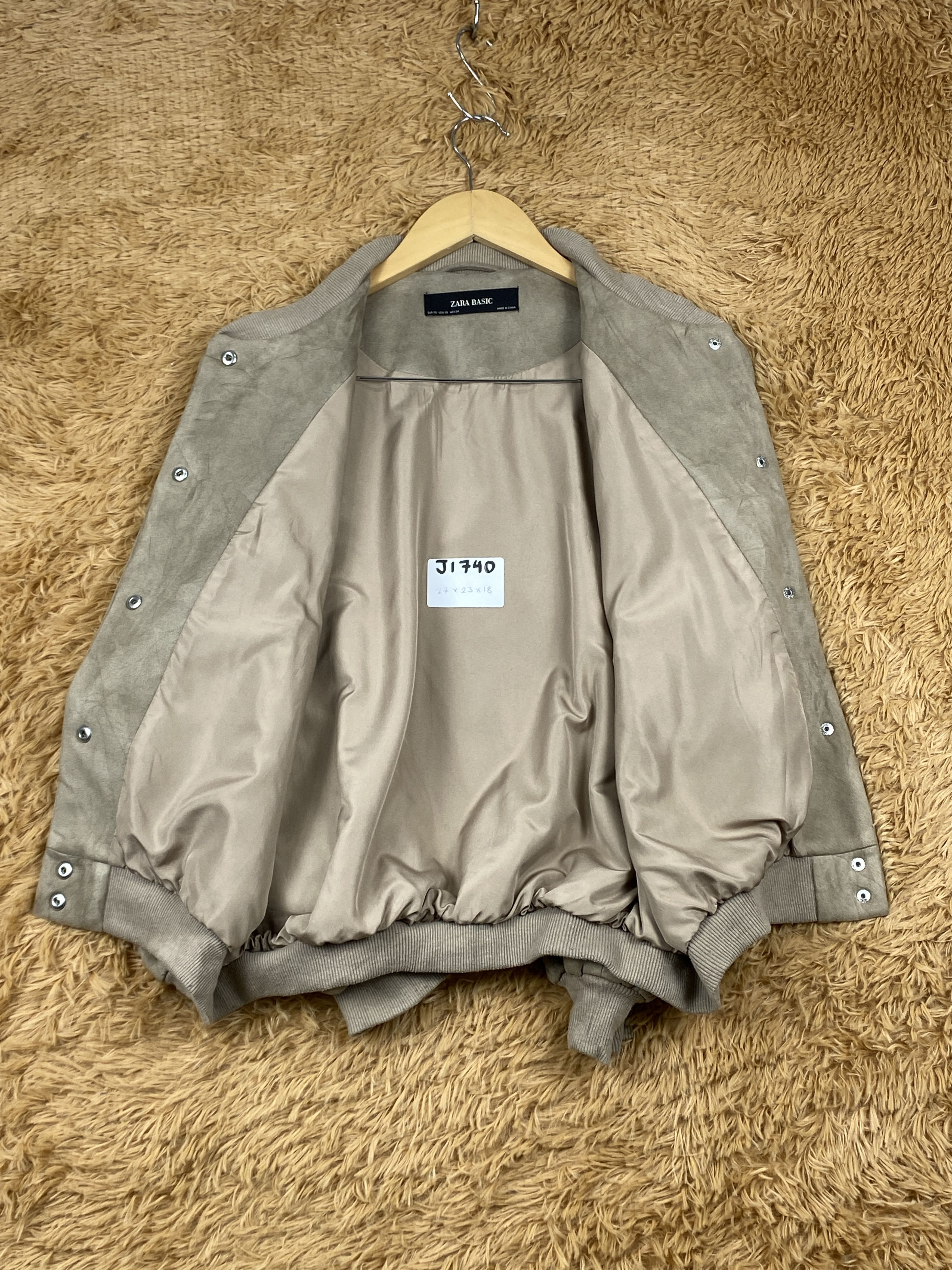 Zara Vintage Zara Basic Button Up Jacket J1740 Size US L / EU 52-54 / 3 - 6 Thumbnail