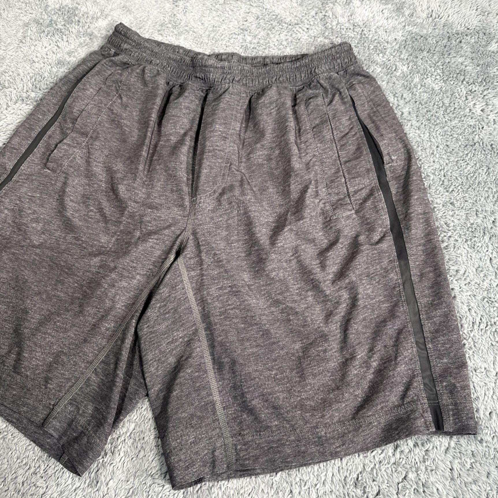 Lululemon Lululemon Pace Breaker 9" Short Lined Grey Men's M Gym Running Athletic Size US 31 - 7 Thumbnail