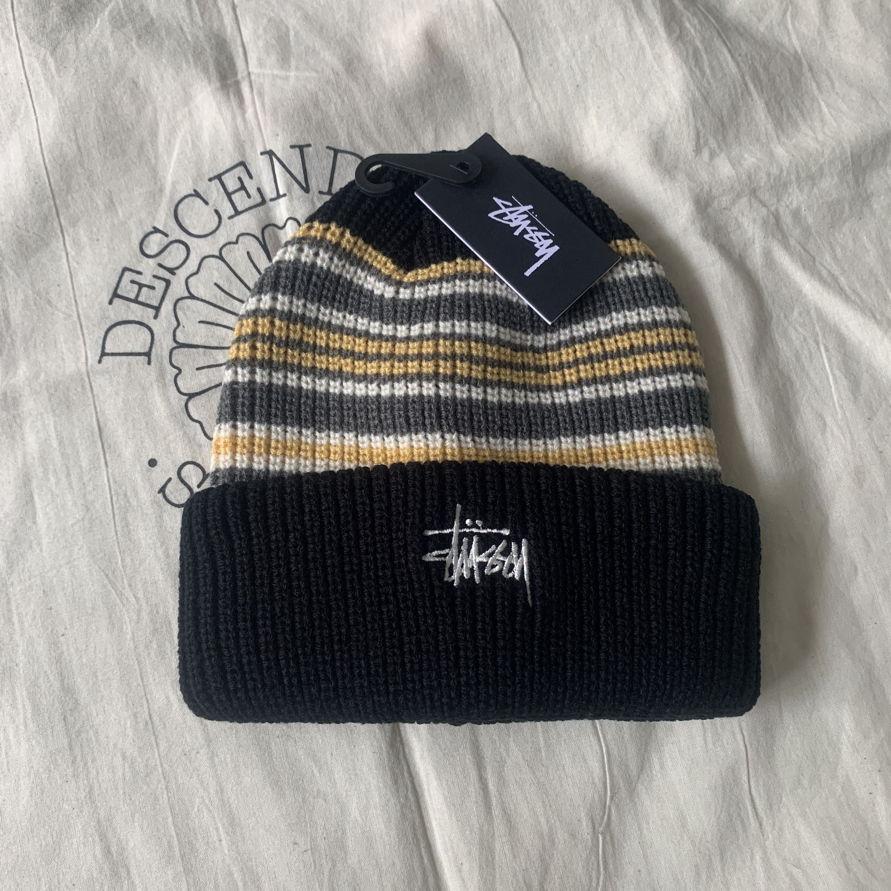 Stussy Stussy striped cuff beanie Size ONE SIZE - 1 Thumbnail