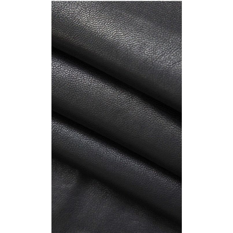 Other Large Black Faux Leather Straight Leg Casual Formal Pants Size 29" - 6 Thumbnail