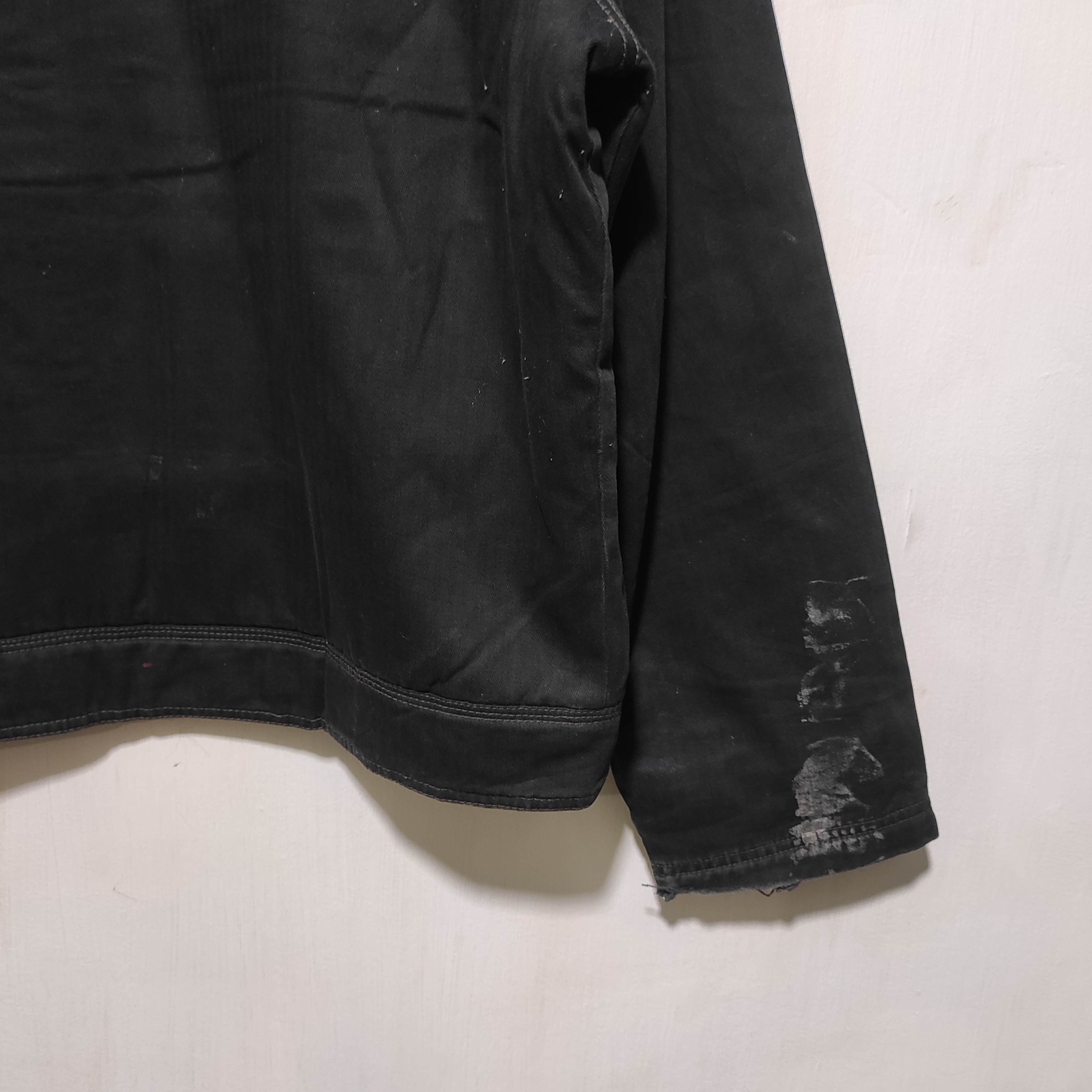 Vintage Vtg Distressed Tora by Toraichi Tactical Denim Jacket Racer Size US L / EU 52-54 / 3 - 21 Thumbnail