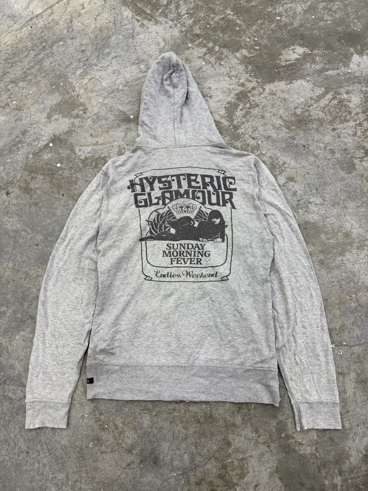 Hysteric Glamour × Japanese Brand Hysteric Glamour Sunday Morning Fever Endless Weekend Hoddie Size US S / EU 44-46 / 1 - 2 Thumbnail