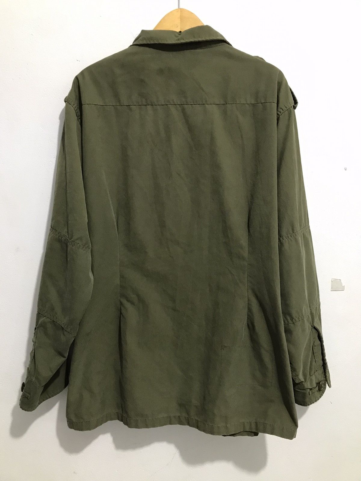 Vintage Vintage 80s Military Jacket Combat Light Weight Size US XL / EU 56 / 4 - 4 Thumbnail