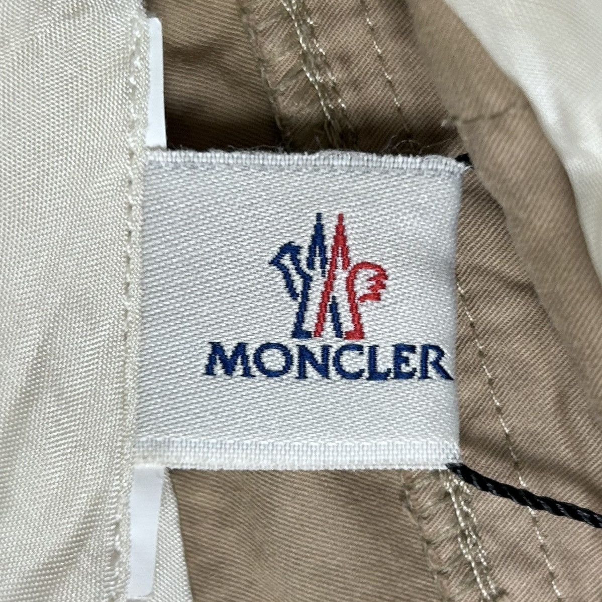 Moncler Vintage Lightweight Trousers Moncler Beige Slim Chinos Size US 28 / EU 44 - 9 Thumbnail