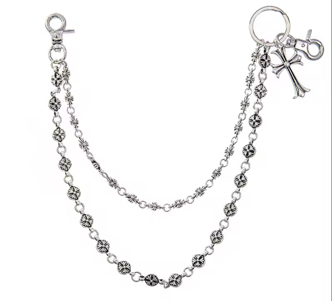 Jewelry Rhinestone Round Ball Pants Chain Size ONE SIZE - 1 Thumbnail