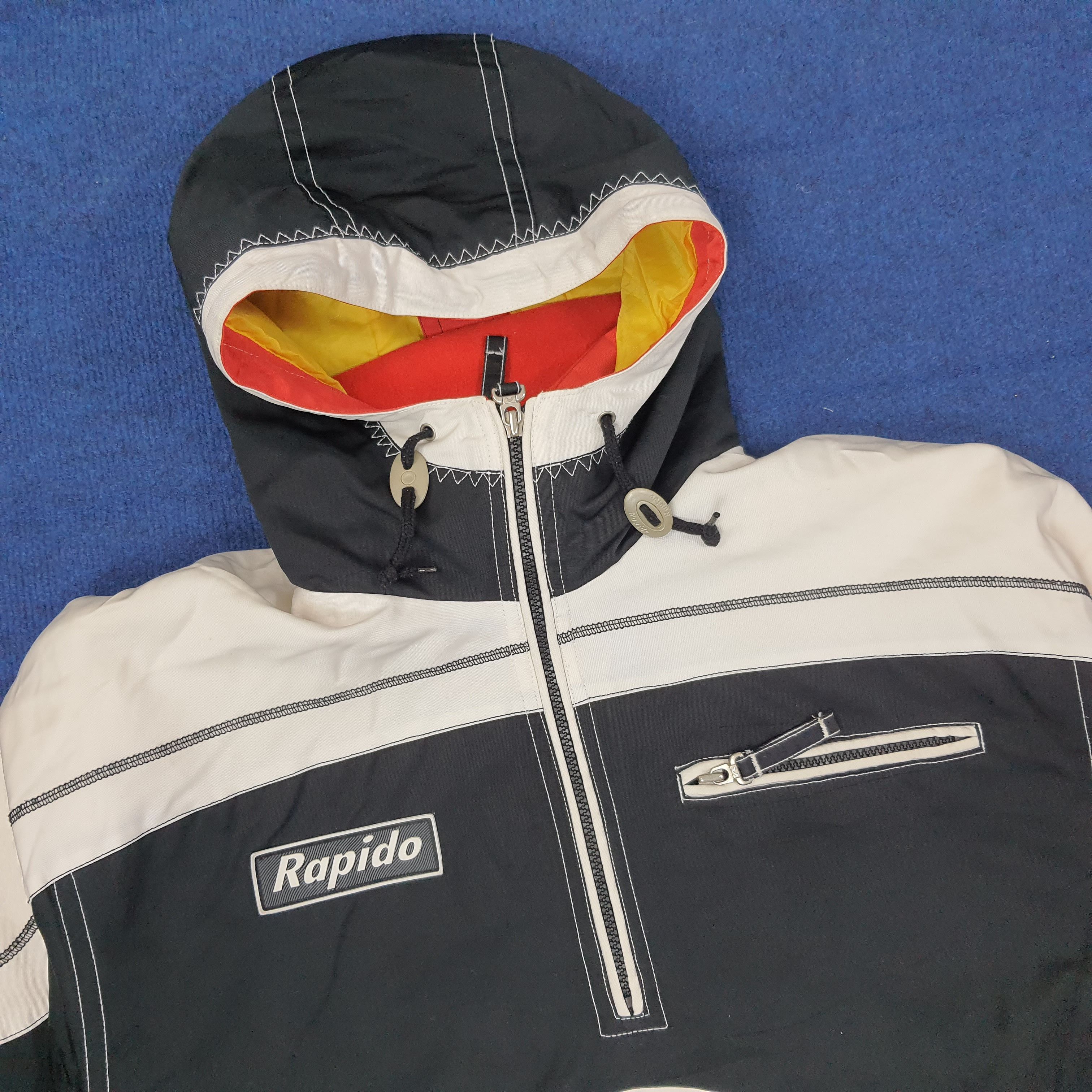 Vintage Vintage RAPIDO Sportswear Motorcycles Jacket C251N4 Size US XXL / EU 58 / 5 - 3 Thumbnail