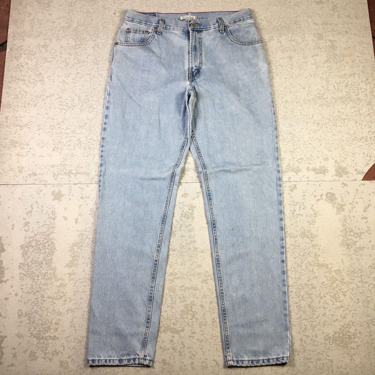 Levi's × Vintage Levis 550 Relaxed Tapered Vintage Y2K Jeans Size US 34 / EU 50 - 1 Thumbnail