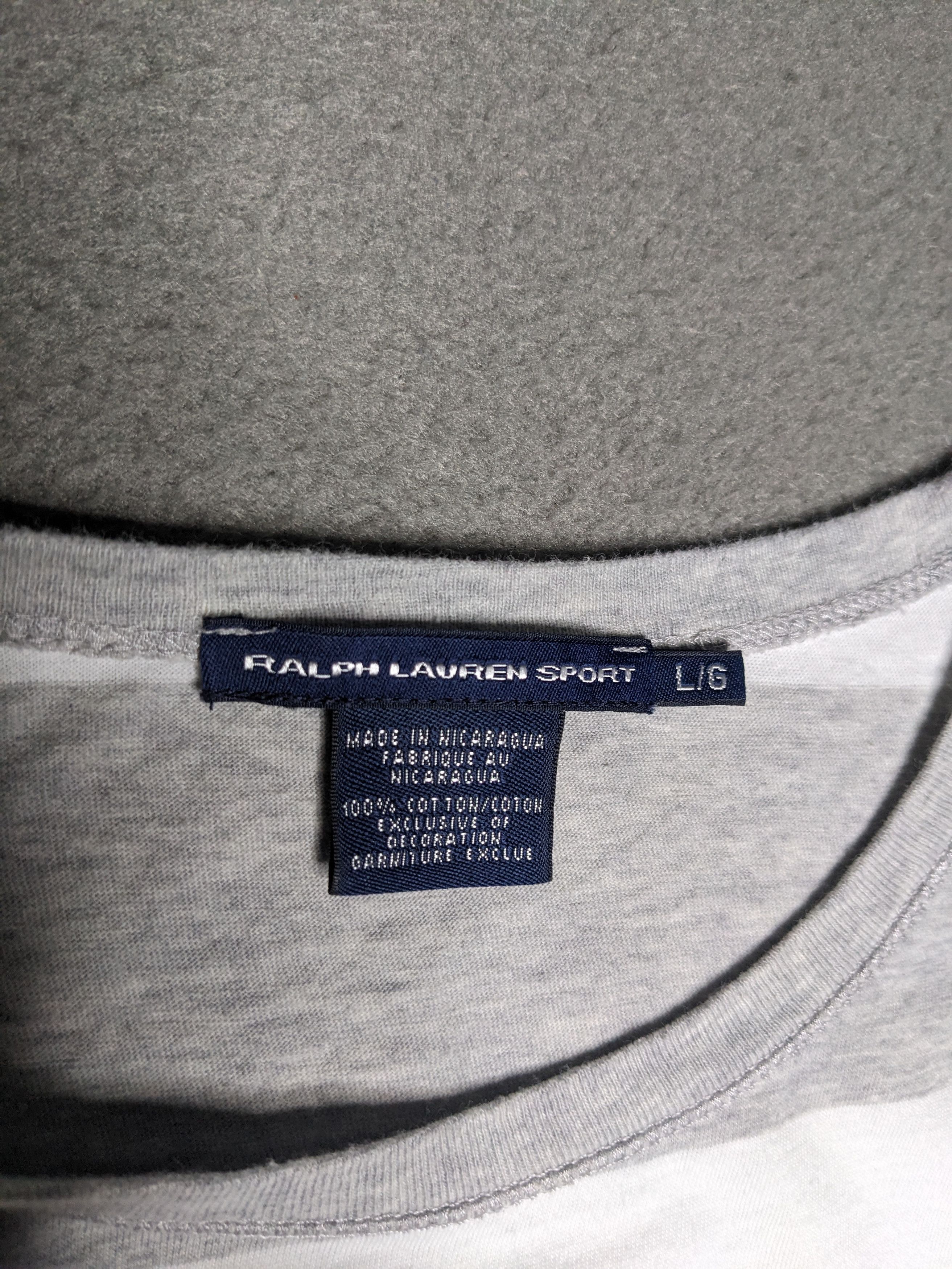 Polo Ralph Lauren VINTAGE Ralph Lauren Sport Striped Shirt Large Small Pony Size L / US 10 / IT 46 - 6 Thumbnail