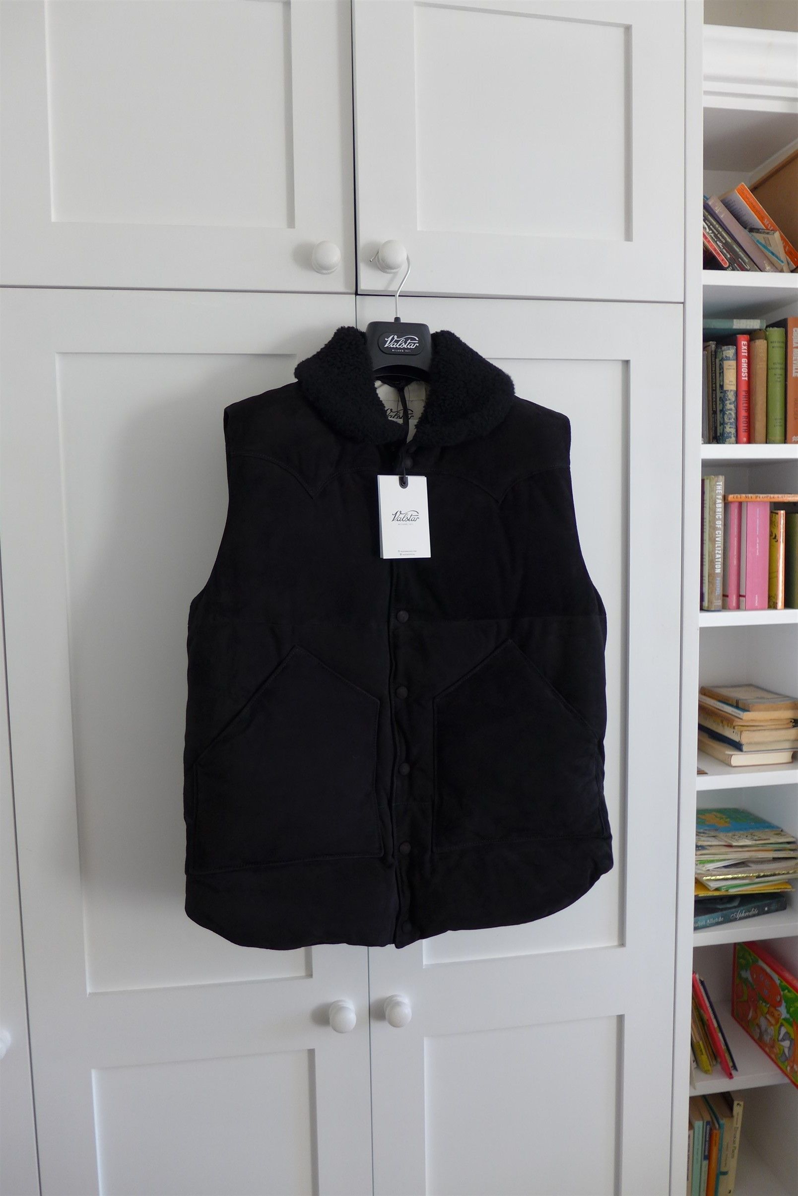 Valstar Valstar Down Vest - Dark Blue Suede - Size 46 Size US S / EU 44-46 / 1 - 2 Thumbnail