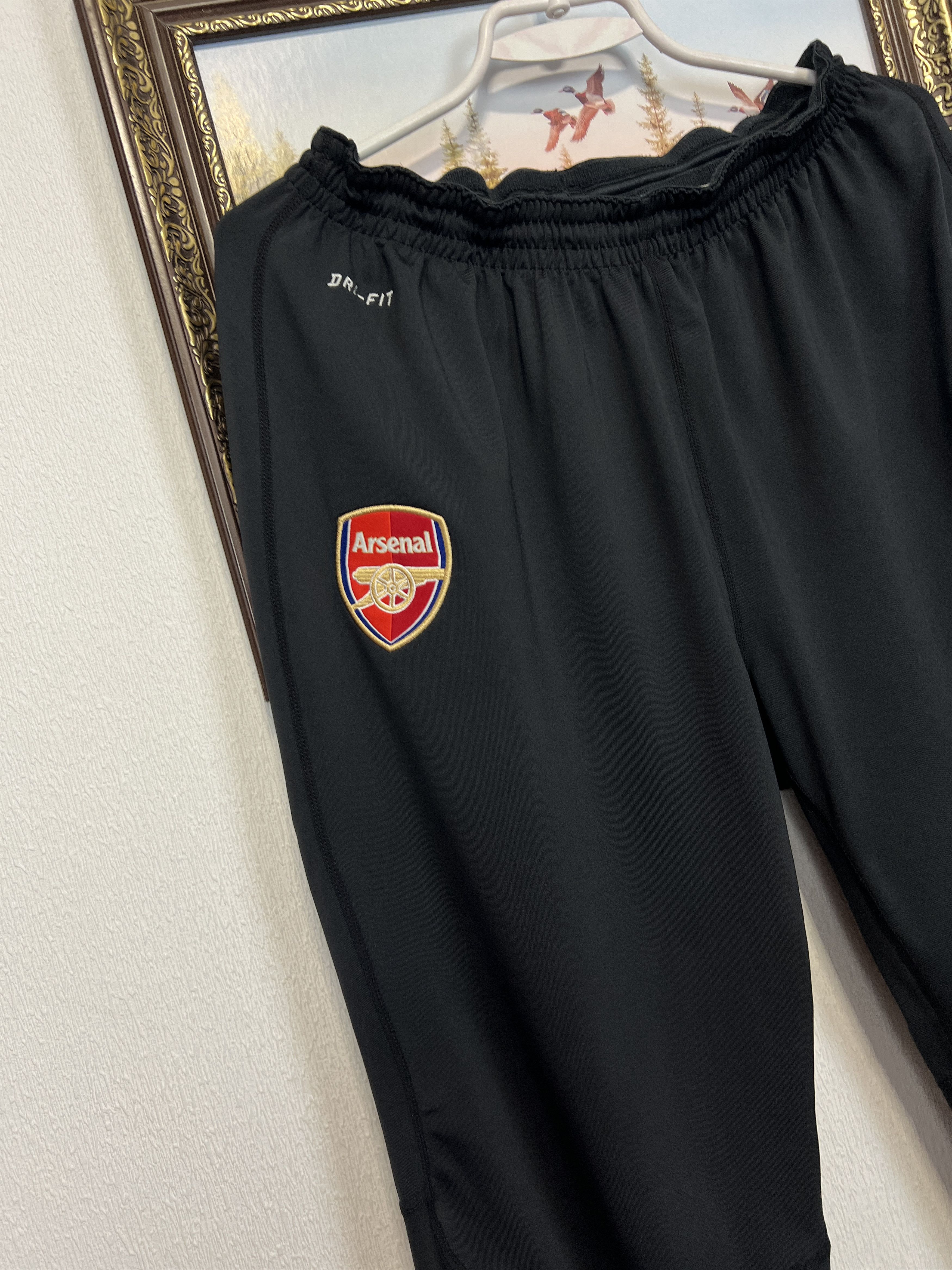 Nike Arsenal Football Pants Soccer Sweatpants Athletic Gunners Size US 34 / EU 50 - 3 Thumbnail