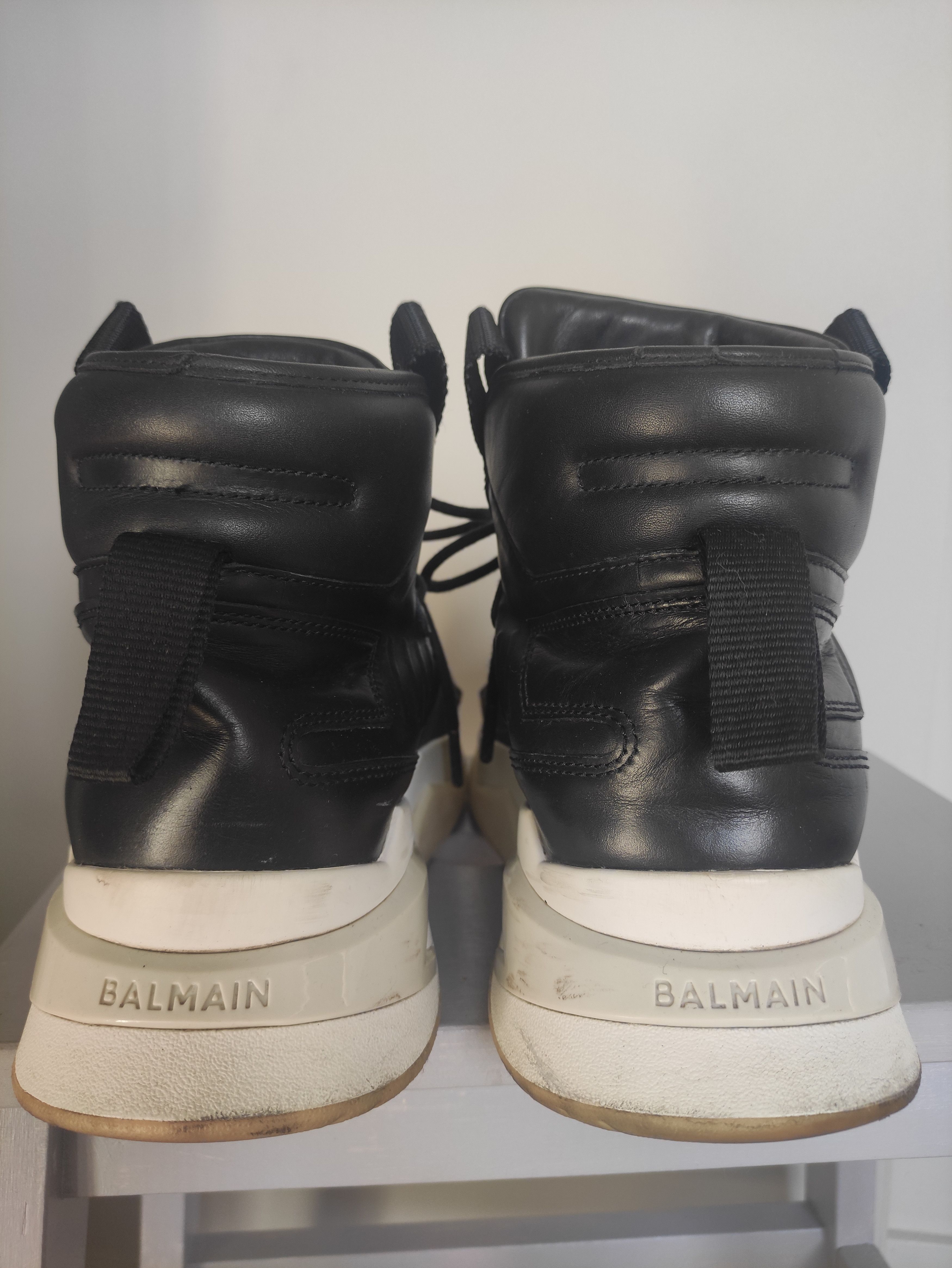 Balmain Balmain High Top Sneakers Size US 11 / EU 44 - 4 Thumbnail