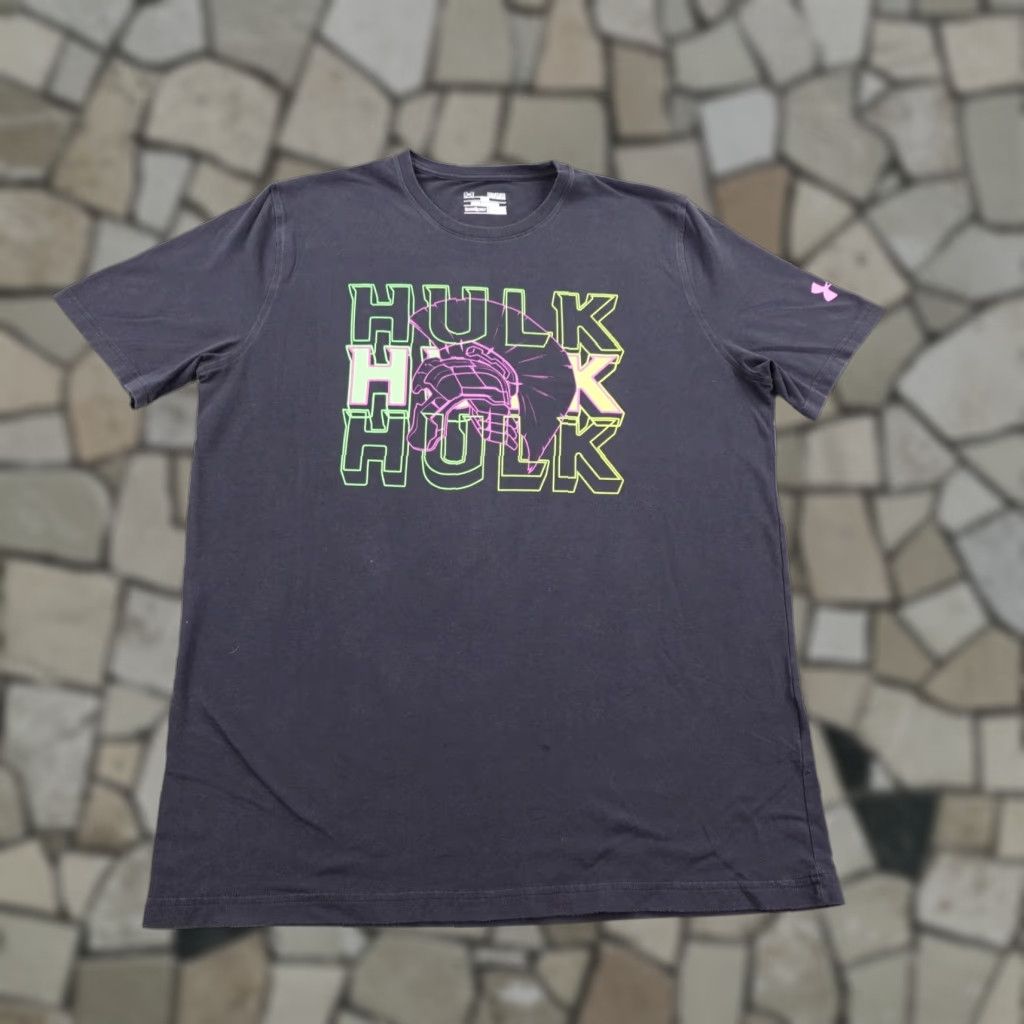 Under Armour Under Armour Shirt Mens Medium Black Hulk Marvel Thor Ragnarok HeatGear Athletic Size US M / EU 48-50 / 2 - 1 Thumbnail