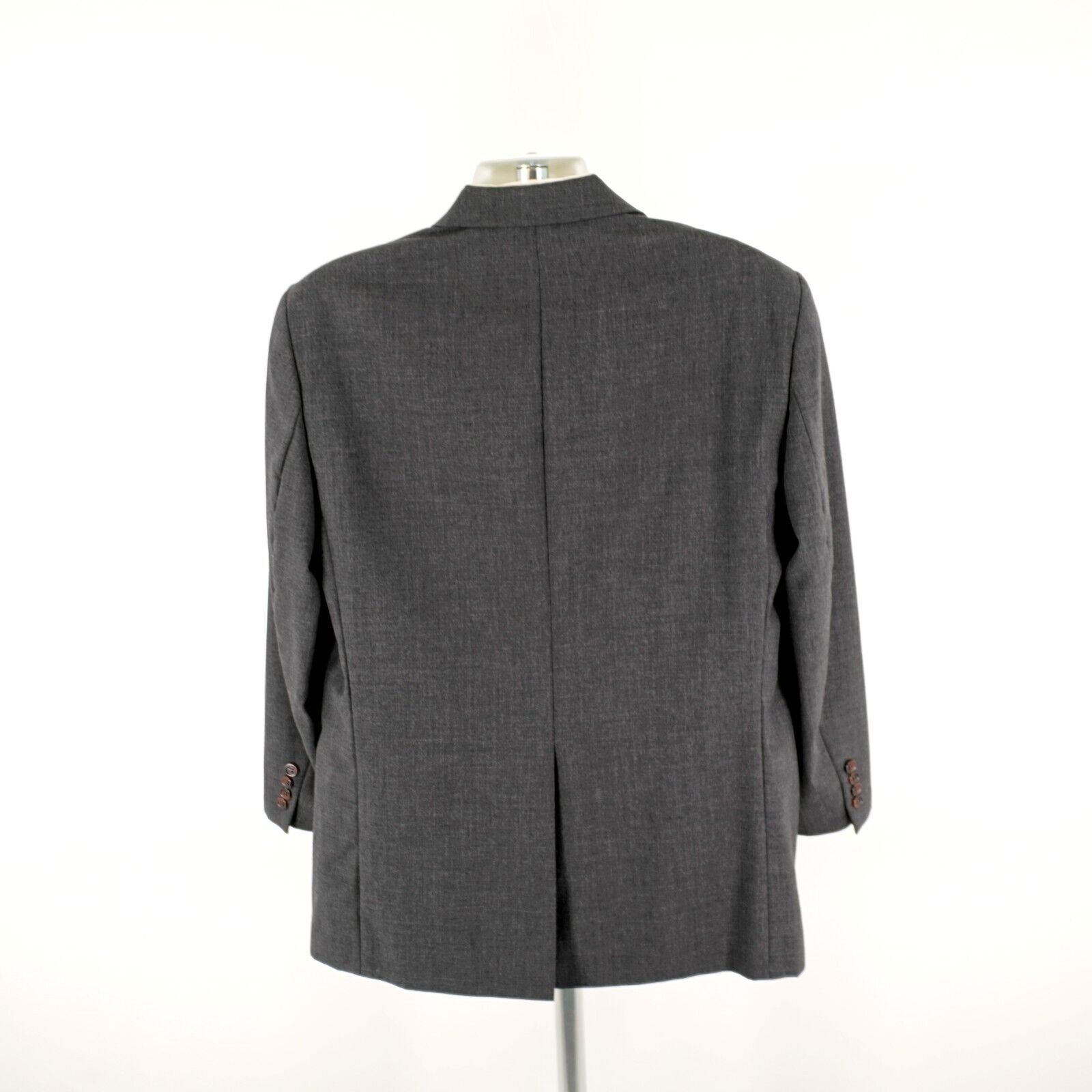 Chaps Chaps Ralph Lauren Wool Gray 2 Button Blazer 42R Size 42R - 7 Thumbnail