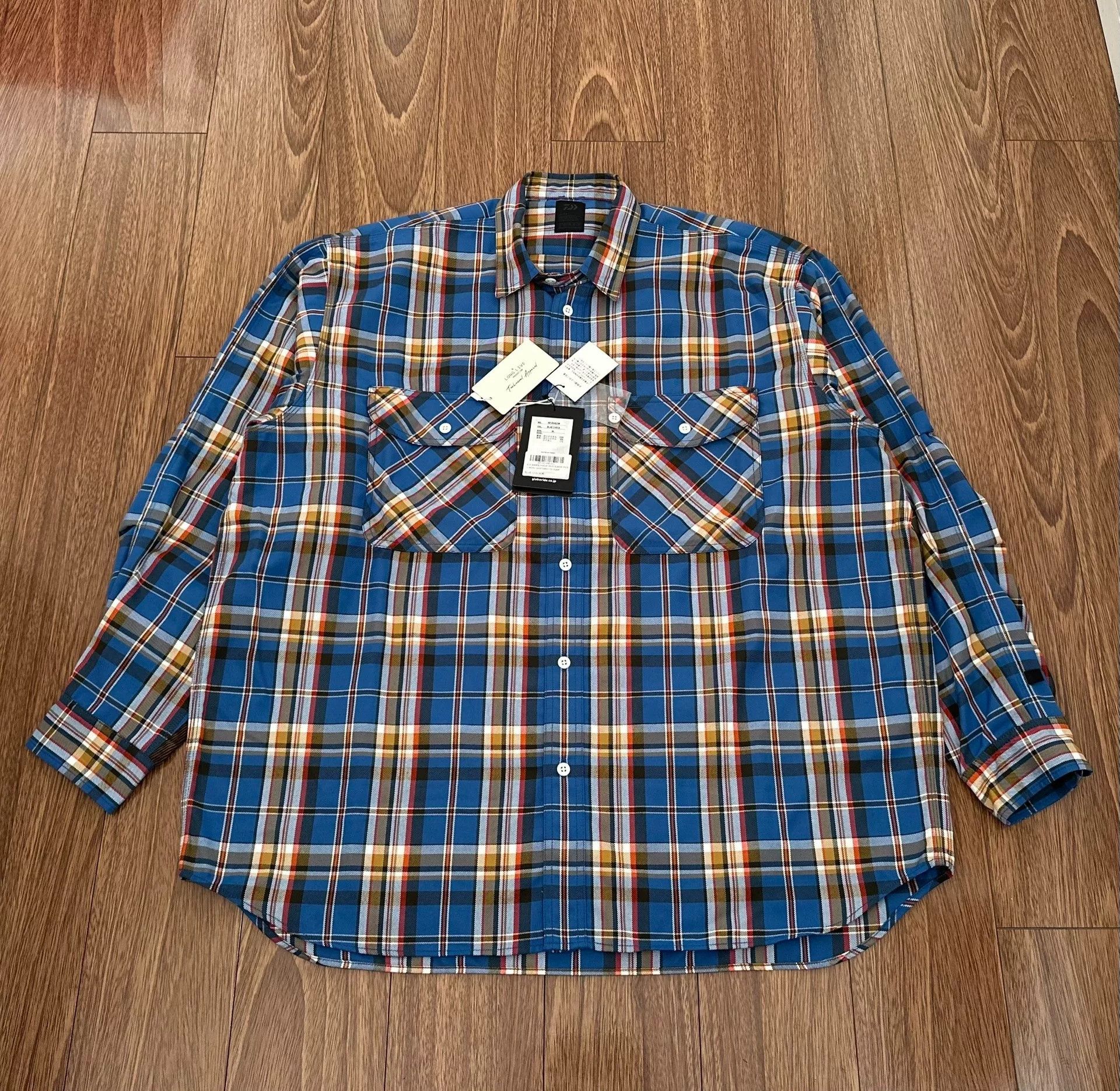 DAIWA PIER39 DAIWA PIER39 Tech Elbow Patch Shirt Size US XL / EU 56 / 4 - 1 Thumbnail
