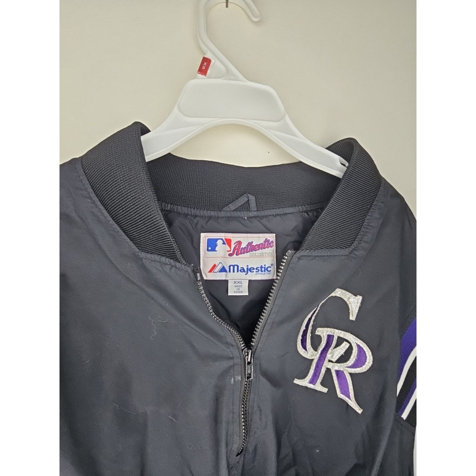 Majestic Colorado Rockies Majestic 1/4 zip pullover jacket Adult XXL Size US XXL / EU 58 / 5 - 2 Thumbnail