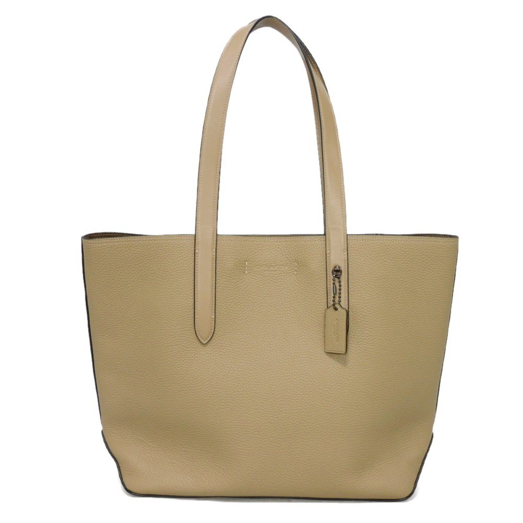 Coach Coach Tote Bag Gotham 34 San Barona Refined Calf Greige Shoulder Embossed Macadamia C0240 Men's Size ONE SIZE - 1 Thumbnail