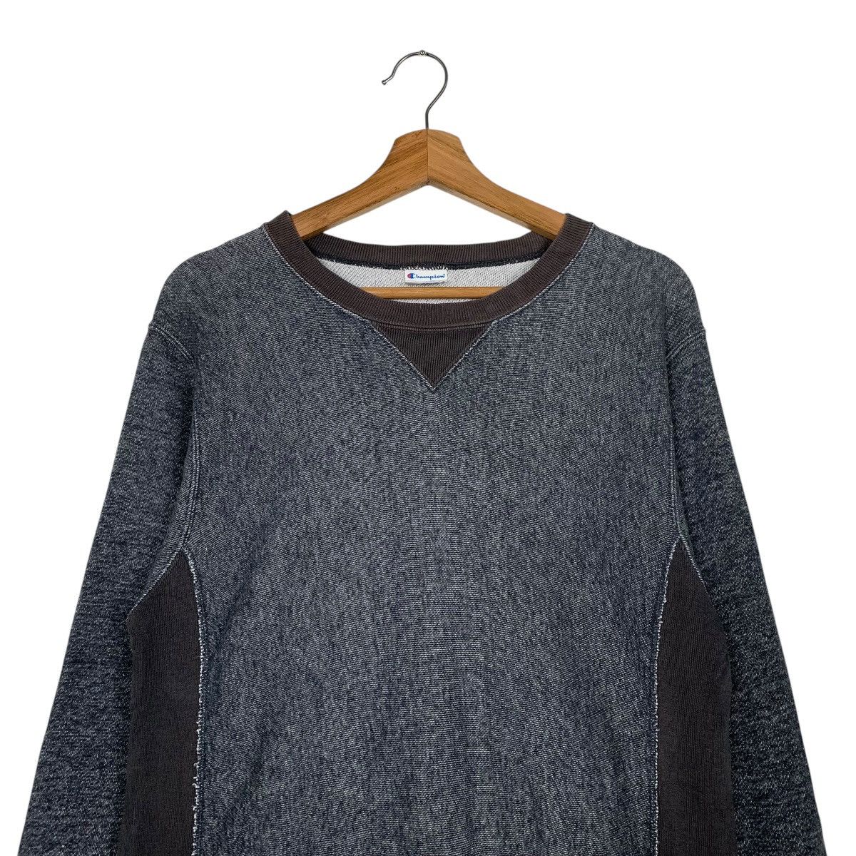 Champion Vintage Champion Reverse Weave Colour Block Sweatshirt Size US M / EU 48-50 / 2 - 2 Thumbnail