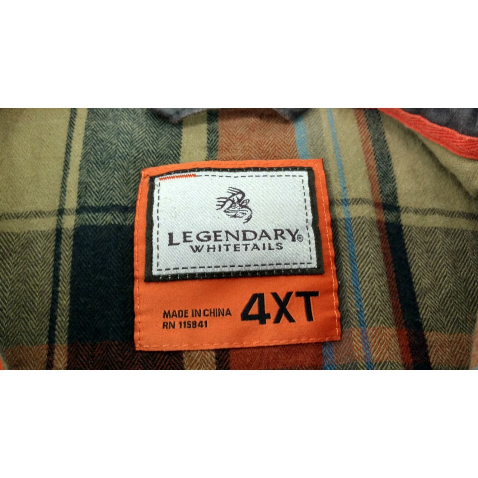 Vintage Legendary Whitetails Shirt Jacket Men Journeyman Flannel Line Snap Buttons 4XT Brown 4XL Big & Tall Mens Jacket Style Outdoor Hunting Vintage N/A Size US XXL / EU 58 / 5 - 3 Thumbnail