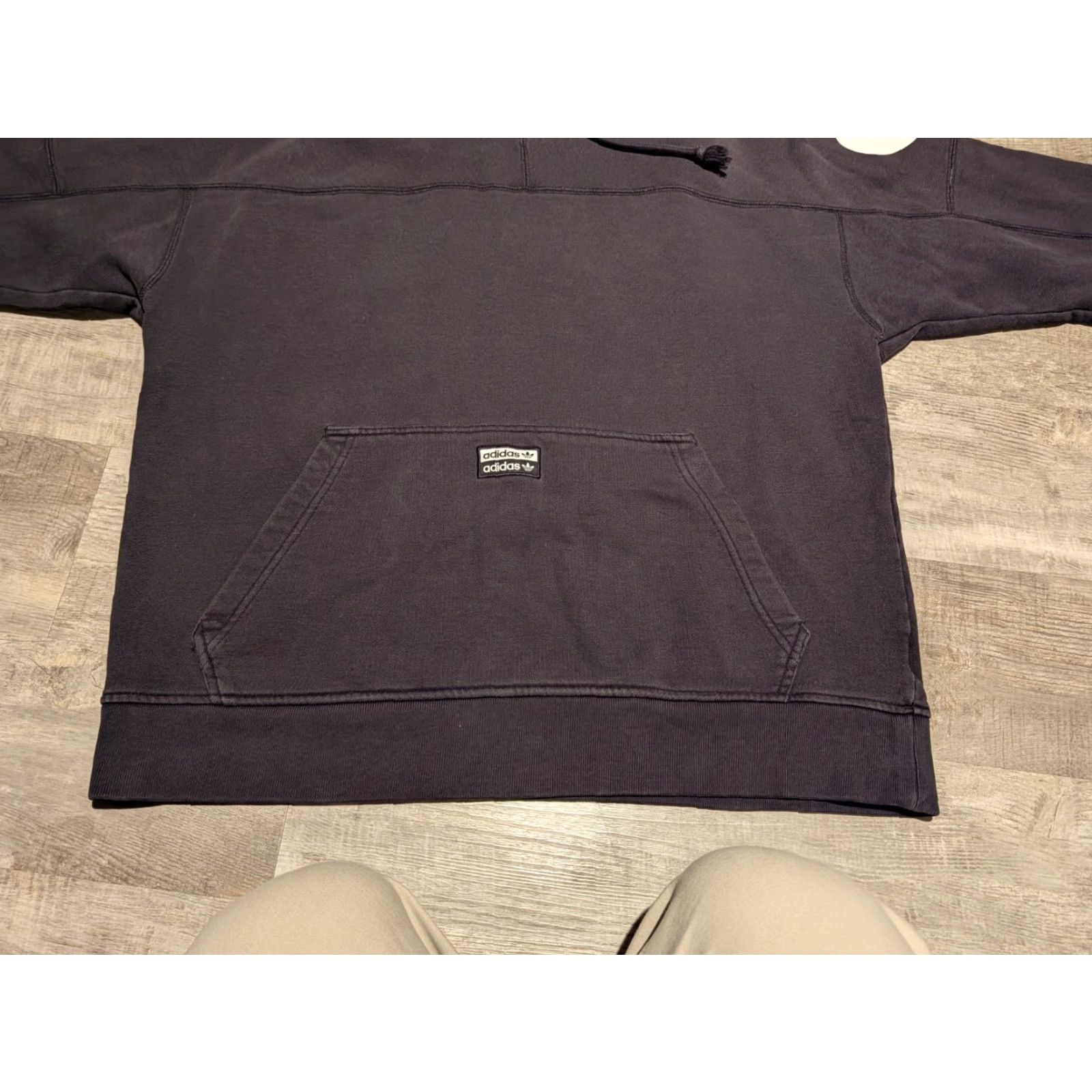 Adidas Adidas Originals RYV Hoodie Big Back Spell Out OTH Pullover Medium Men's Black Size US M / EU 48-50 / 2 - 7 Thumbnail
