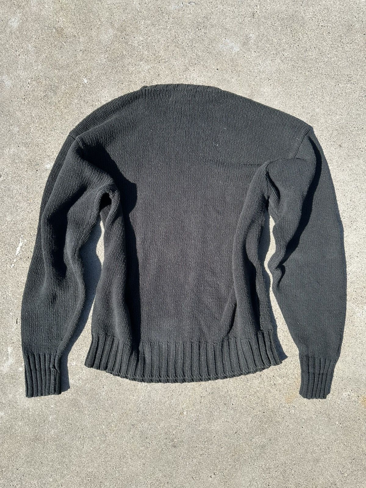Polo Ralph Lauren Grey polo ralph Lauren knit sweater Size US L / EU 52-54 / 3 - 2 Thumbnail