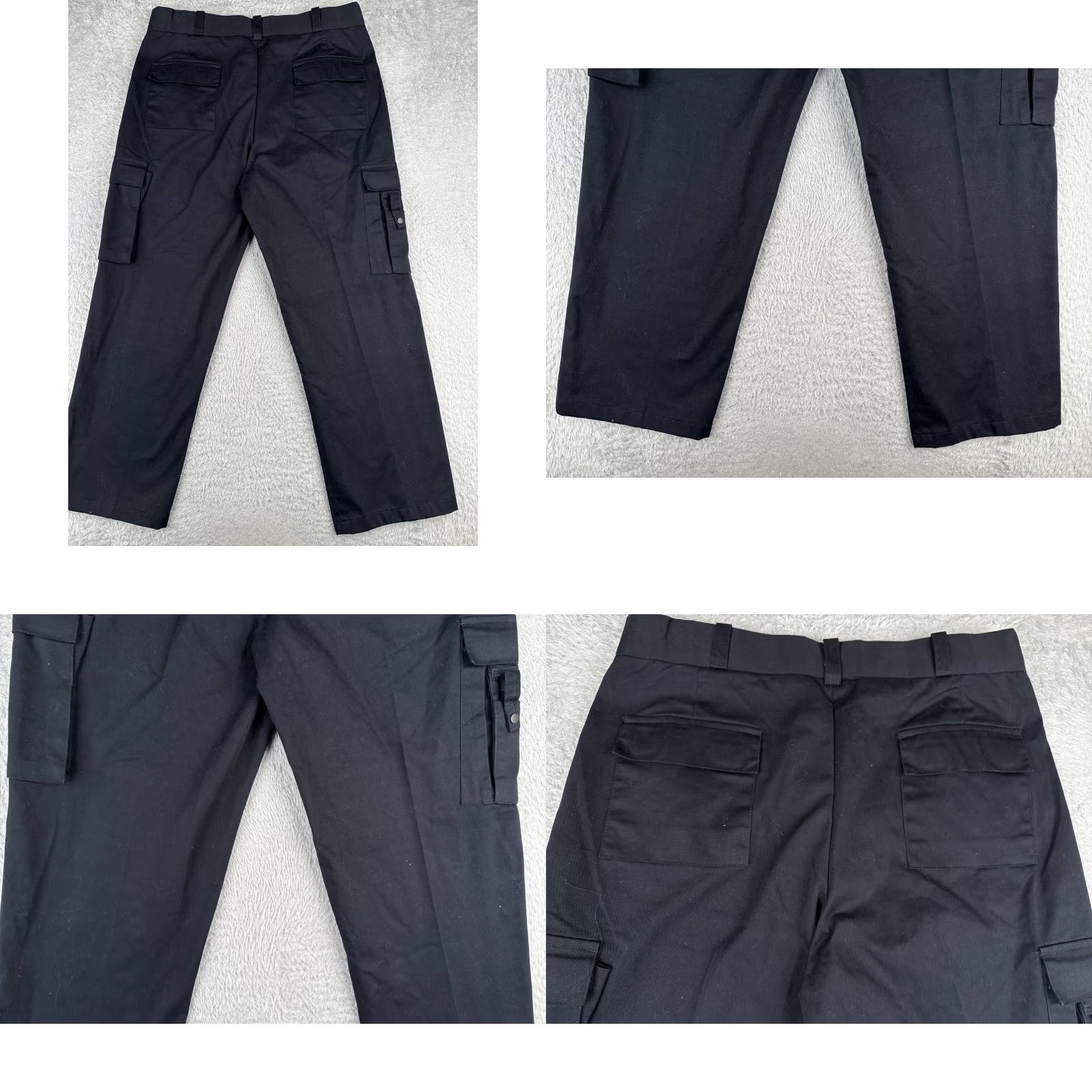 Vintage Tact Squad Pants Mens 38 Blue Cargo Twill Fabric Double Knee Gusset Poly Blend Size US 38 / EU 54 - 9 Thumbnail