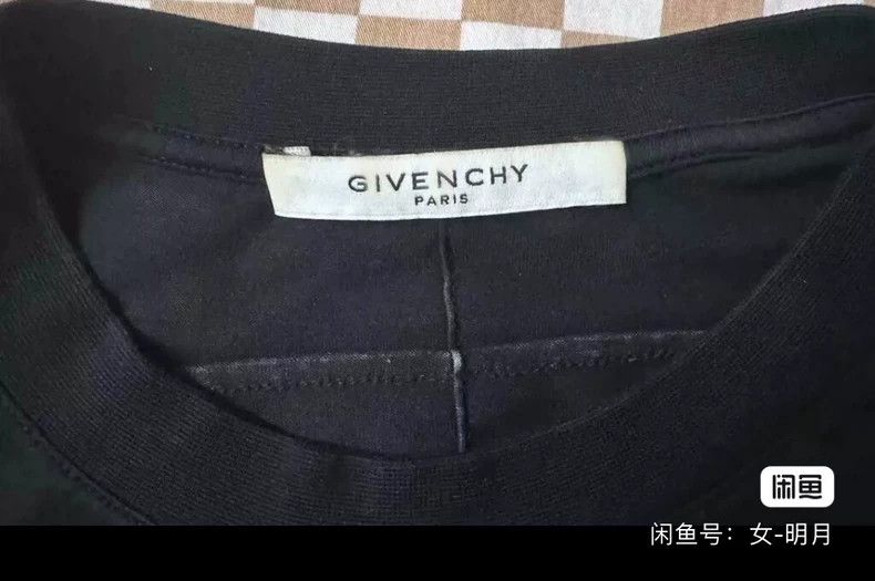 Givenchy Givenchy Dog Head Unisex Short Sleeve Shirt, OS Version, X Size US XXS / EU 40 - 4 Thumbnail