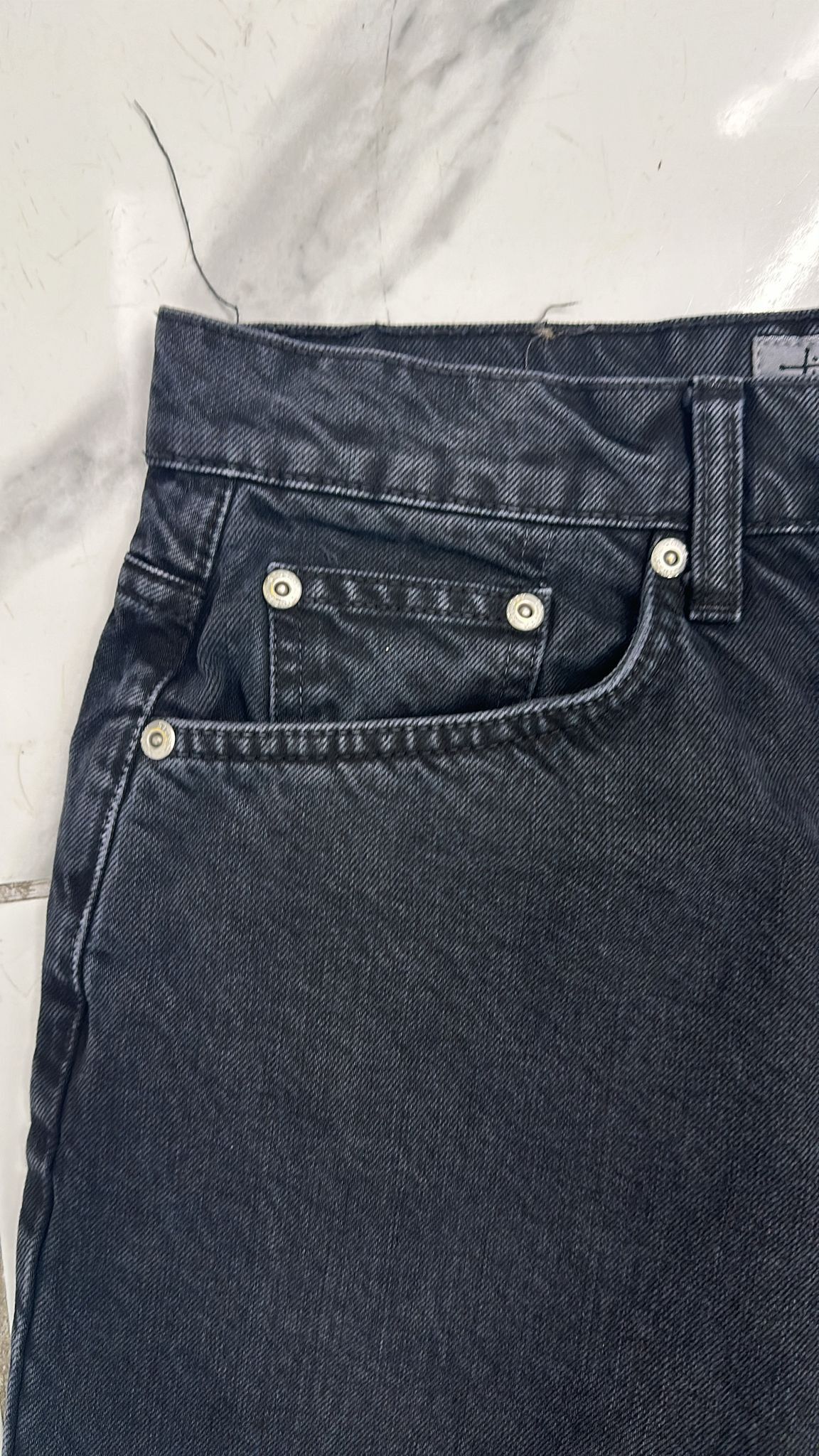 Stussy × Vintage Stüssy Big Ol Jean Black Size 29 Size US 29 - 5 Thumbnail