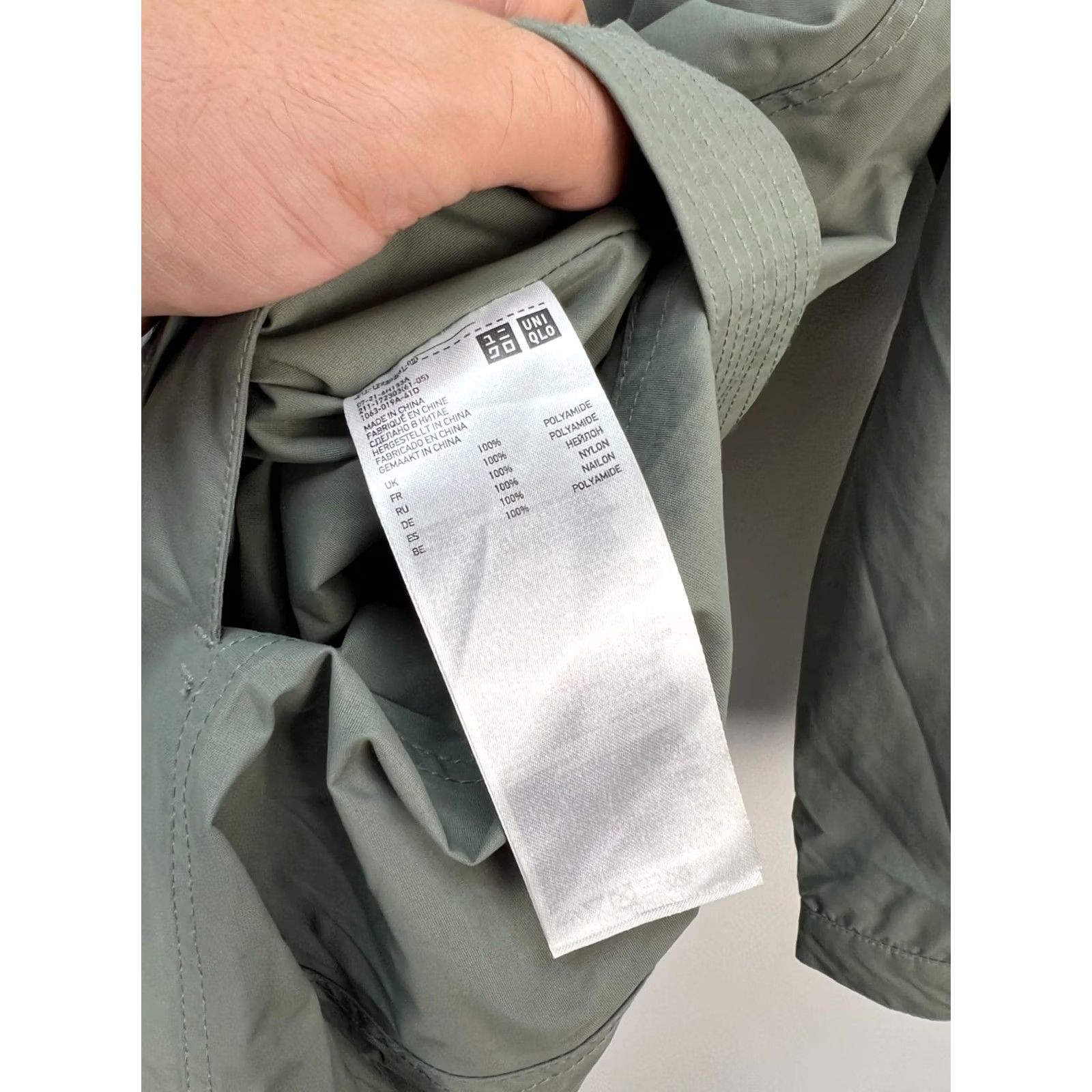 Uniqlo Uniqlo X Lemaire Rain Trench Coat Jacket Womens XS/S Olive Brown Nylon Belted Long Sleeve Snap Closure Water-Resistant Trench Coat Womens XS S Size XS / US 0-2 / IT 36-38 - 7 Thumbnail