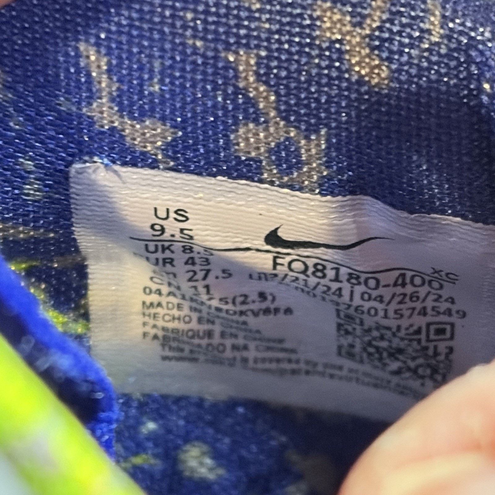 Nike Size 9.5 Nike Zoom KD 4 2024 Nerf Preowned Condition No Box Size US 9.5 / EU 42-43 - 11 Thumbnail