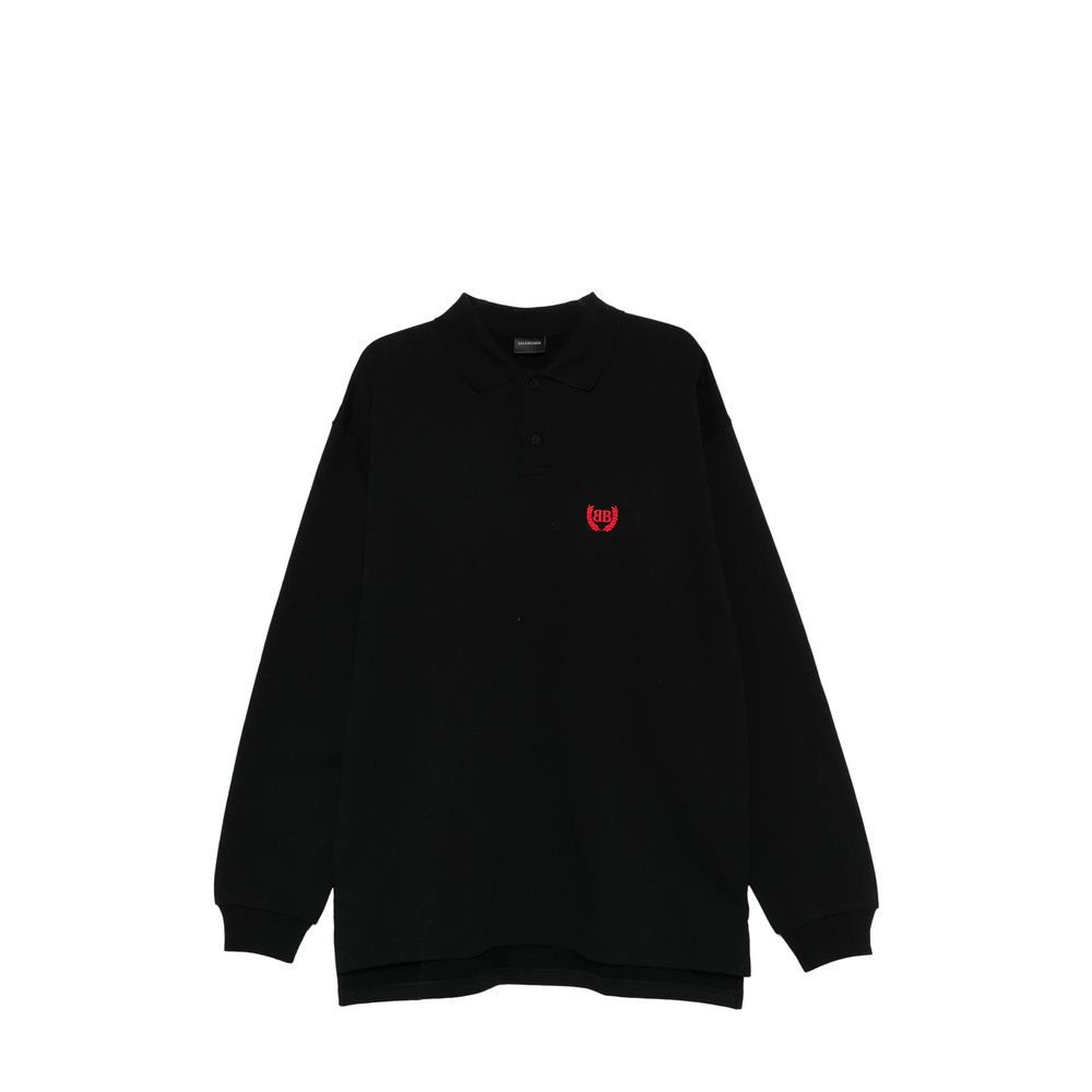 Balenciaga Balenciaga BLACK Polo Shirts Size US S / EU 44-46 / 1 - 1 Thumbnail
