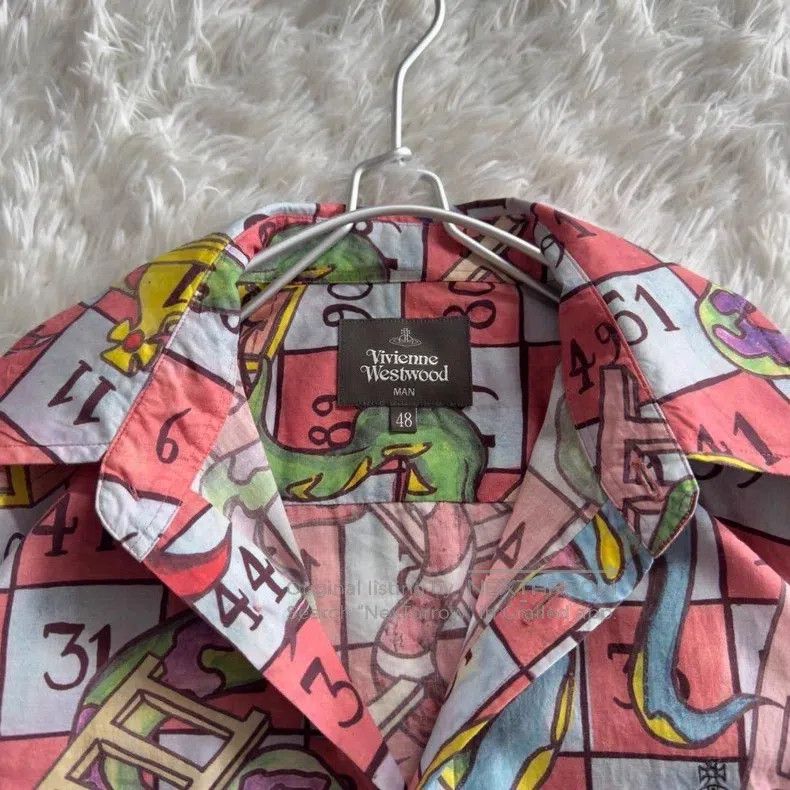 Vivienne Westwood Vivienne Westwood MAN Series Shirts with Full-Print Design Size US M / EU 48-50 / 2 - 4 Thumbnail