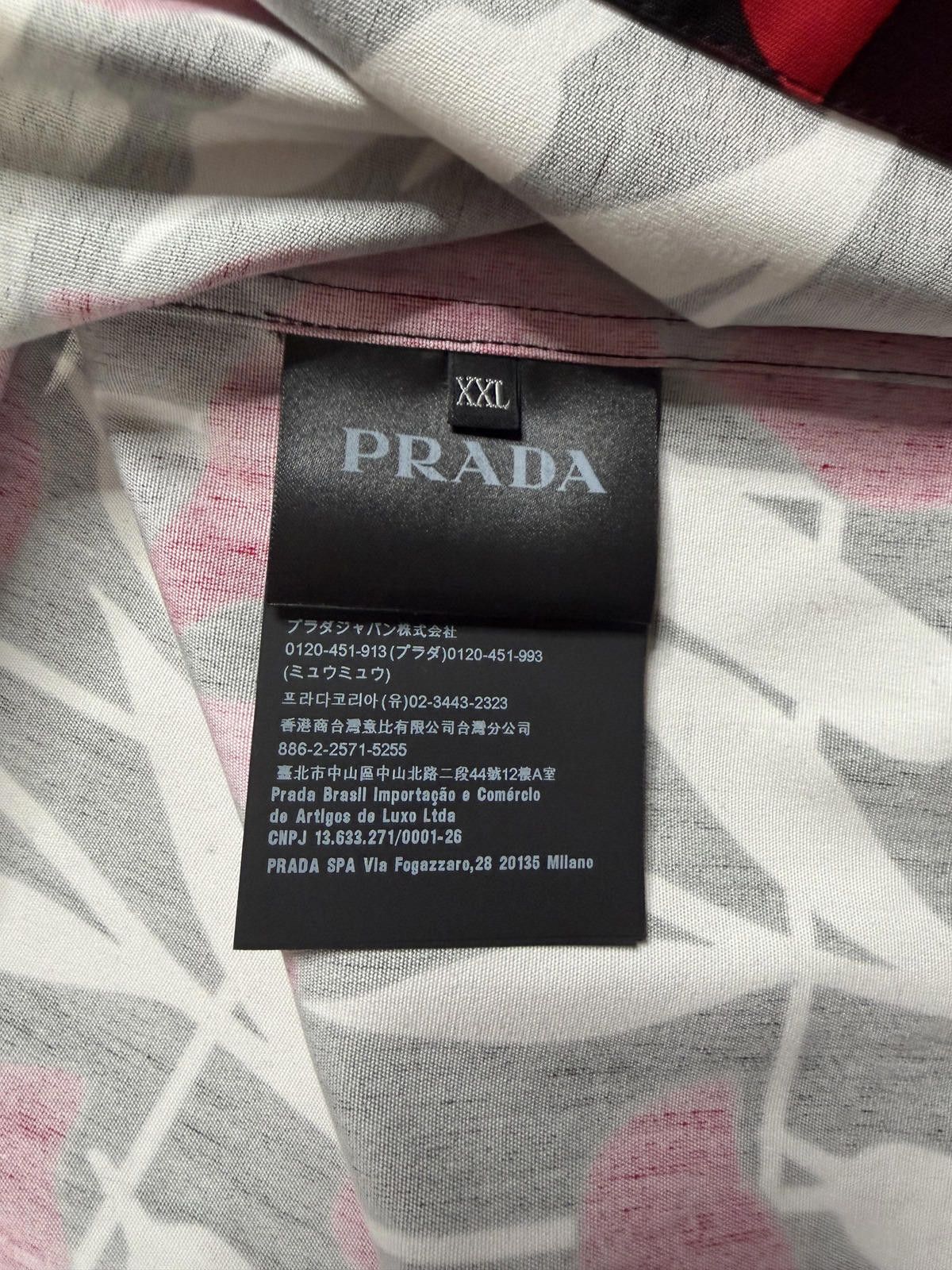 Prada Prada Double Match Heavy Cotton Shirt Size US XXL / EU 58 / 5 - 12 Thumbnail