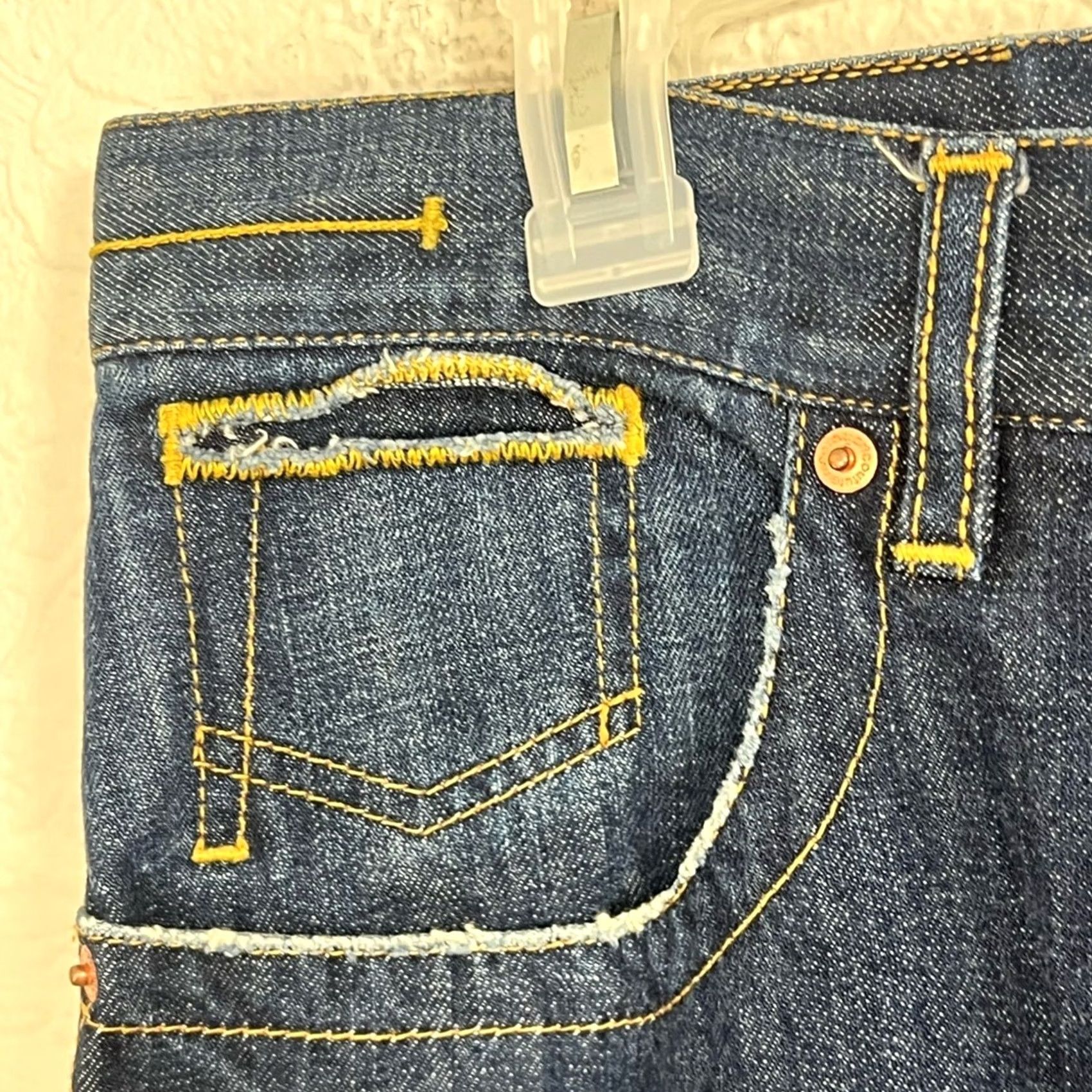 Vintage VTG Y2K Meezan Art Couture Jeans Men Size 34 Blue Wide-Leg Inseam 29.5 Size US 34 / EU 50 - 3 Thumbnail