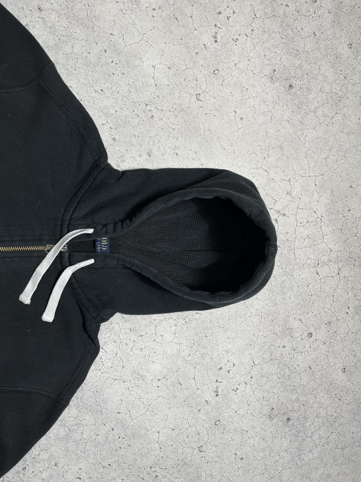 Polo Ralph Lauren Vintage Polo Ralph Lauren Black Full Zip Hoodie Hype PRL Y2K Size US L / EU 52-54 / 3 - 7 Thumbnail