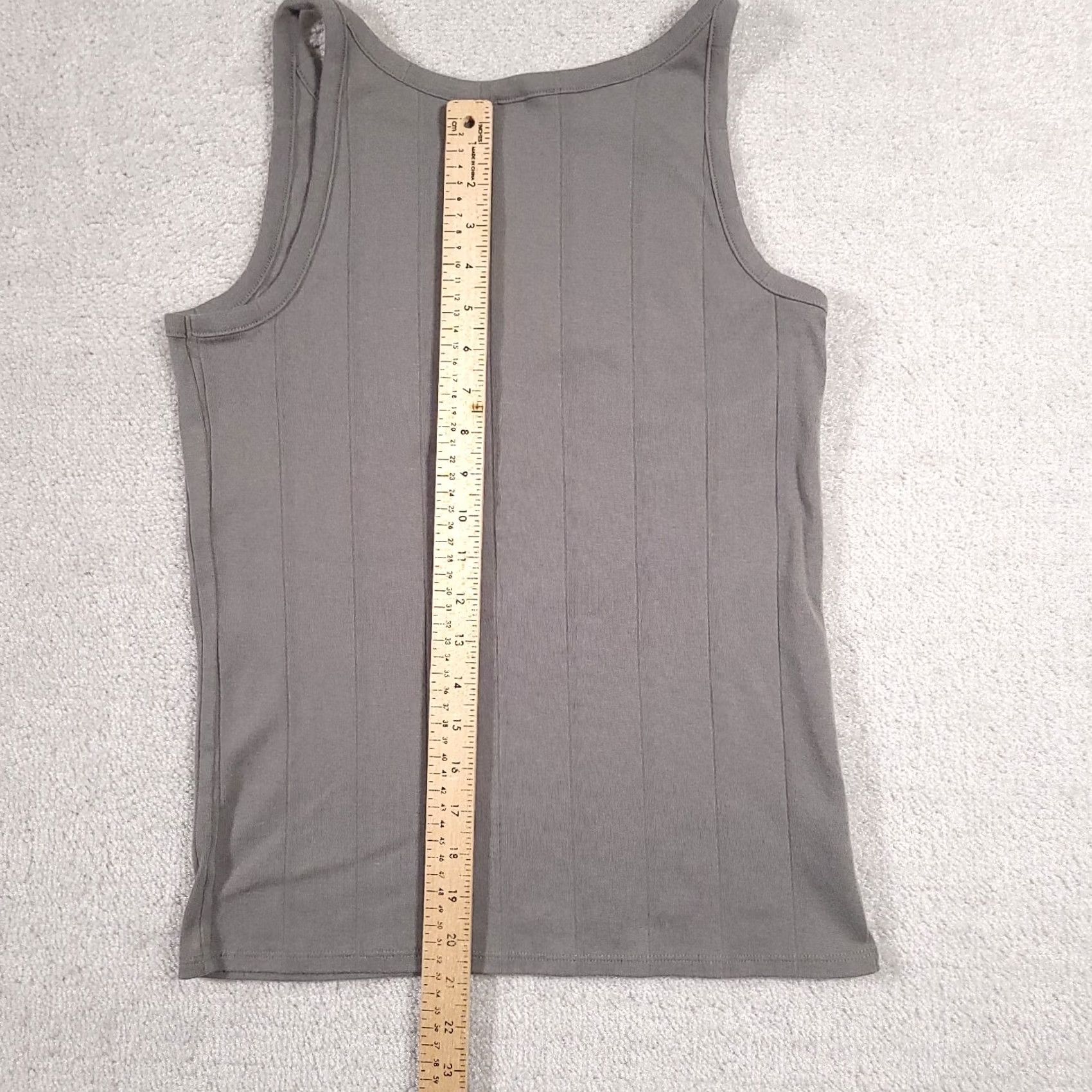 Loft VINTAGE Loft Outlet Tank Top Womens XL Gray Size XL / US 12-14 / IT 48-50 - 6 Thumbnail