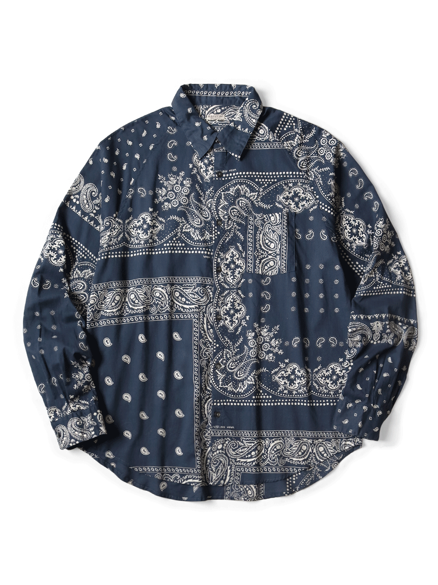 Kapital × Kapital Kountry kapital bandana patchwork huge shirt