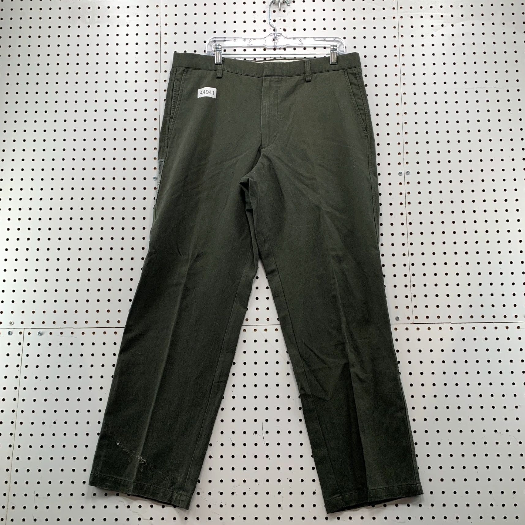 Dockers VINTAGE Dockers Chino Pants Mens 36x32 Green Classic Fit Flat Front NWT Size US 36 / EU 52 - 2 Thumbnail