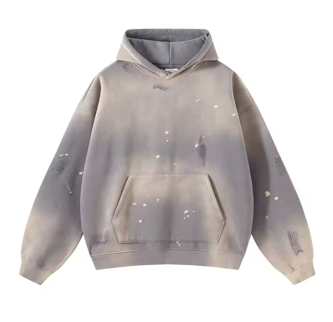 Vintage Design Washed Retro Distressed Hoodie Sweatshirt Size US L / EU 52-54 / 3 - 5 Thumbnail