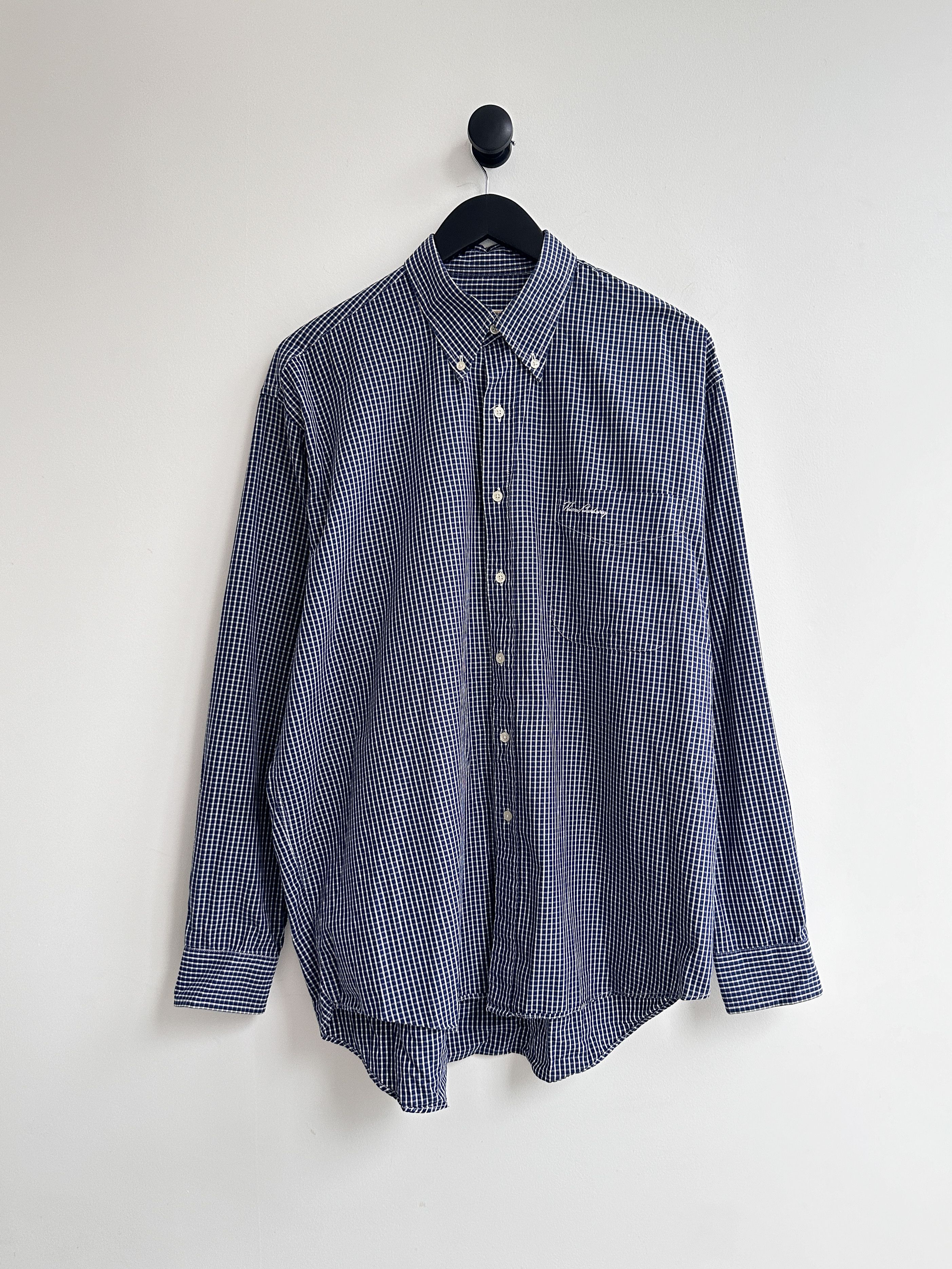 Burberry Vintage Thomas Burberry Check Shirt Size US XL / EU 56 / 4 - 1 Thumbnail