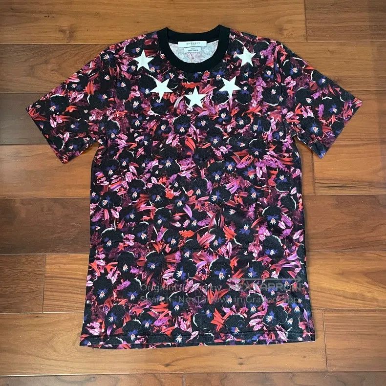 Givenchy Givenchy Floral Short Sleeve Size US XS / EU 42 / 0 - 5 Thumbnail