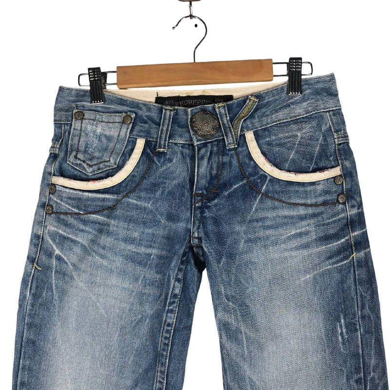 Japanese Brand Vintage Japanese Brand Gold Label Red Pepper Denim Jean Size 25" / US 0 / IT 36 - 2 Thumbnail