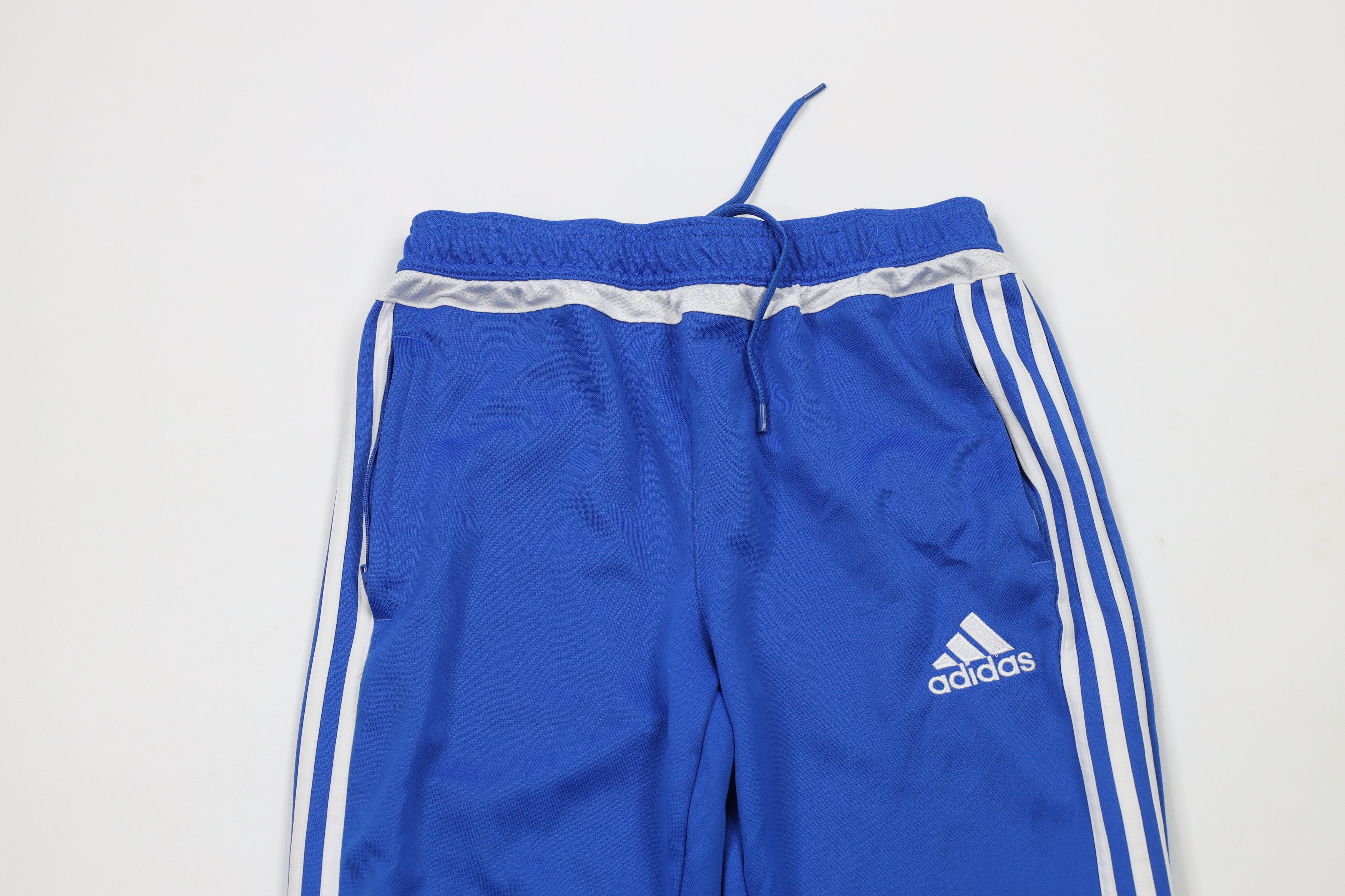 Adidas × Vintage Vintage Y2K Adidas Striped Tapered Leg Soccer Warm Up Pants Size US 32 / EU 48 - 2 Thumbnail