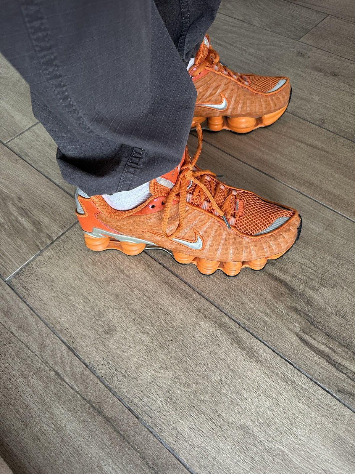 Nike Streetwear Vintage Nike Shox TL CLAY ORANGE 2012 very rare Grailed
