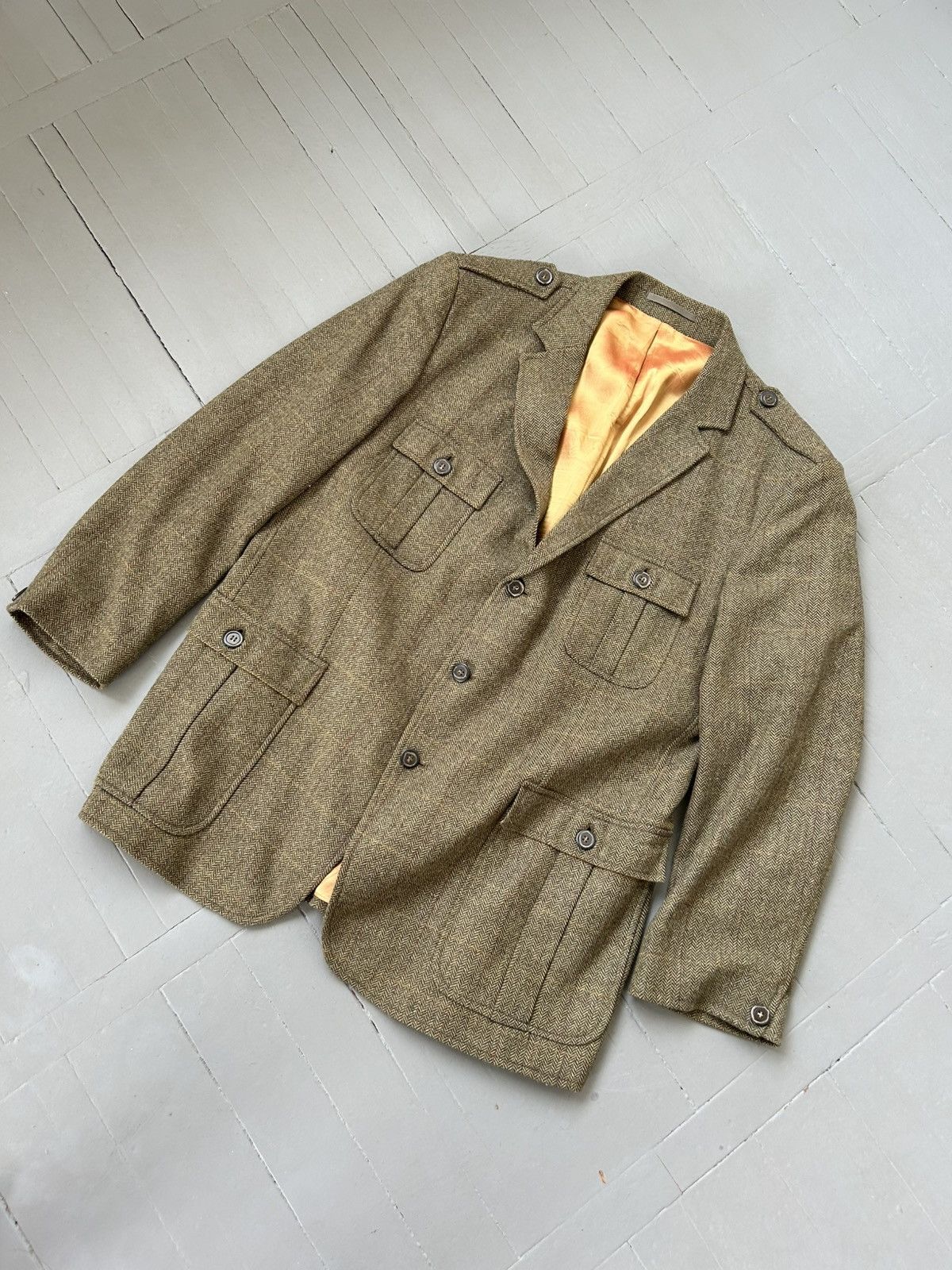 Japanese Brand × Vintage Gibson wool blazer England Size 44R - 2 Thumbnail
