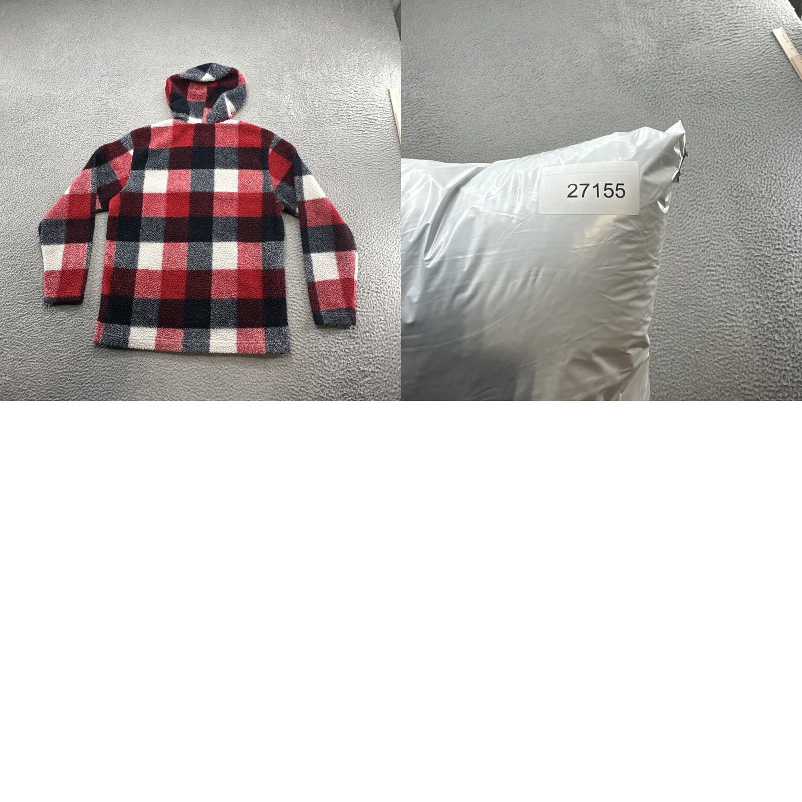 Vintage VINTAGE Union Bay Jacket Mens Large Fleece Buffalo Plaid 1/4 Zip Pullover Red Shirt windbreaker Size US L / EU 52-54 / 3 - 9 Thumbnail