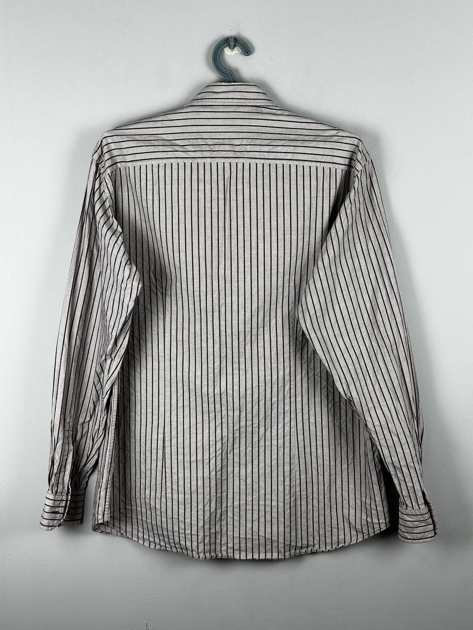 Ermenegildo Zegna Ermenegildo Zegna Sport Vintage Striped Shirt Size US XL / EU 56 / 4 - 11 Thumbnail