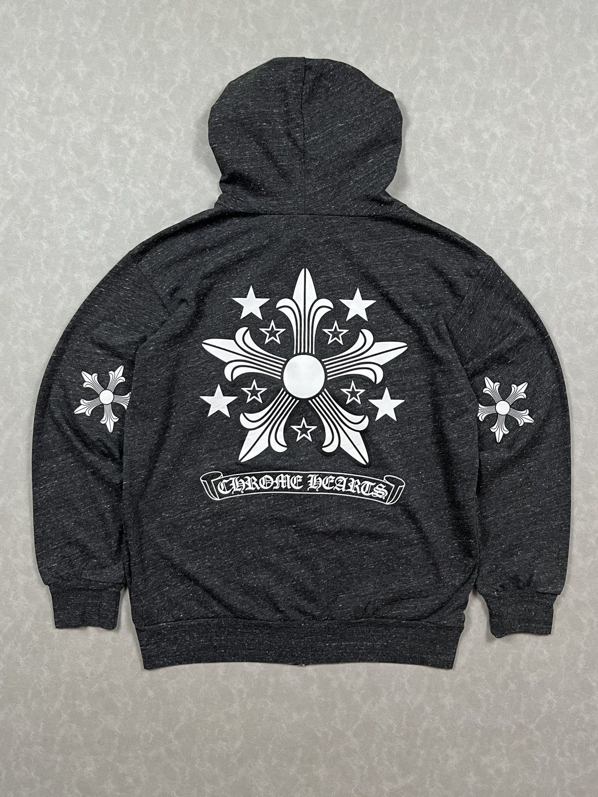 Chrome Hearts Chrome Hearts star zip hoodie Size US M / EU 48-50 / 2 - 1 Thumbnail