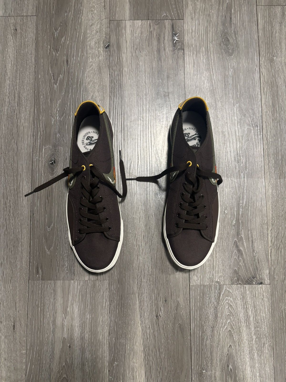 Nike Daan Van Der Linden X Nike Blzr Crt SB Baroque Brn CZ5605200 Size US 11 / EU 44 - 3 Thumbnail
