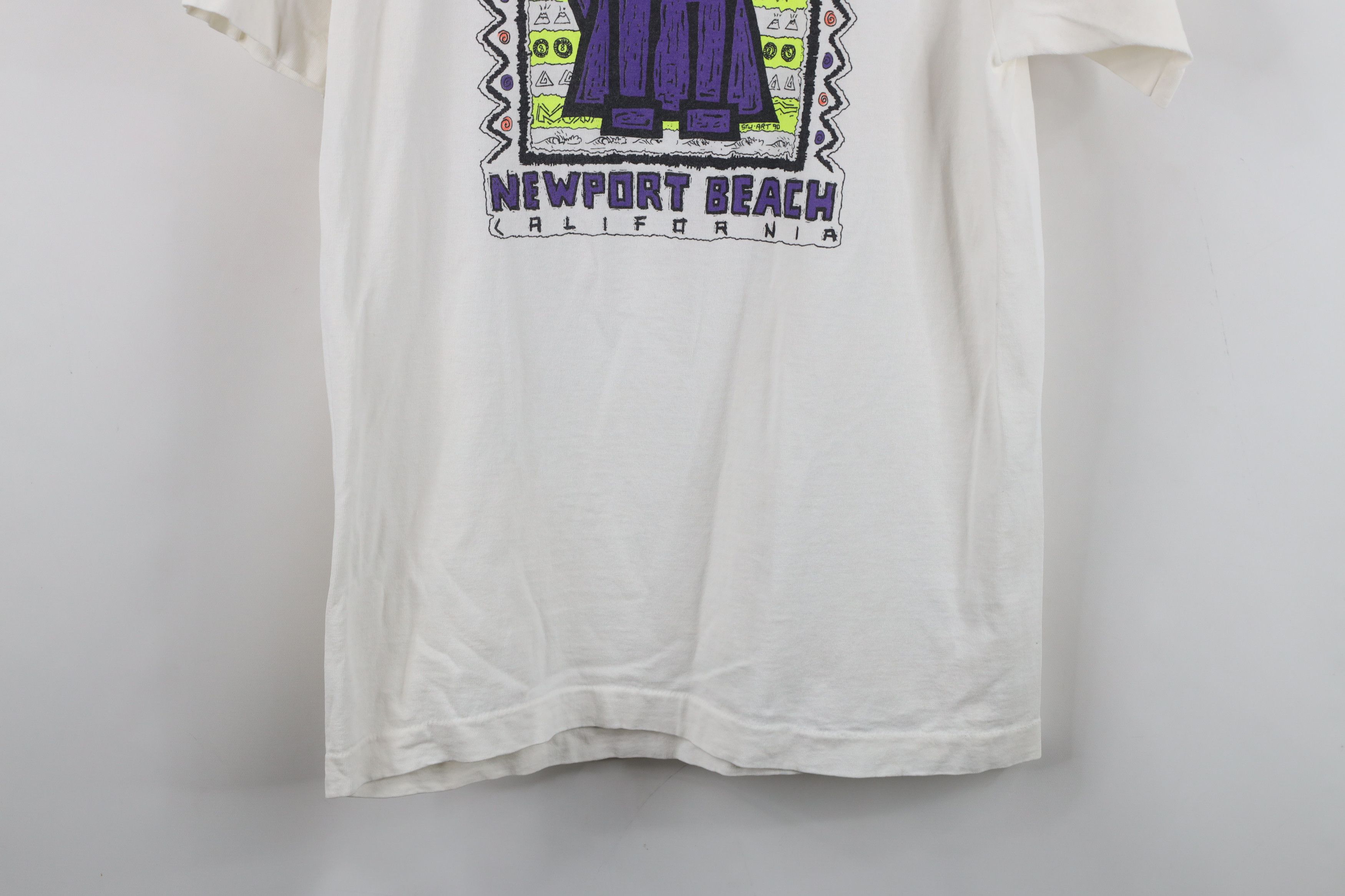 Vintage Vintage 90s Streetwear Mutt Lynch Newport Beach T-Shirt USA Size US L / EU 52-54 / 3 - 16 Thumbnail